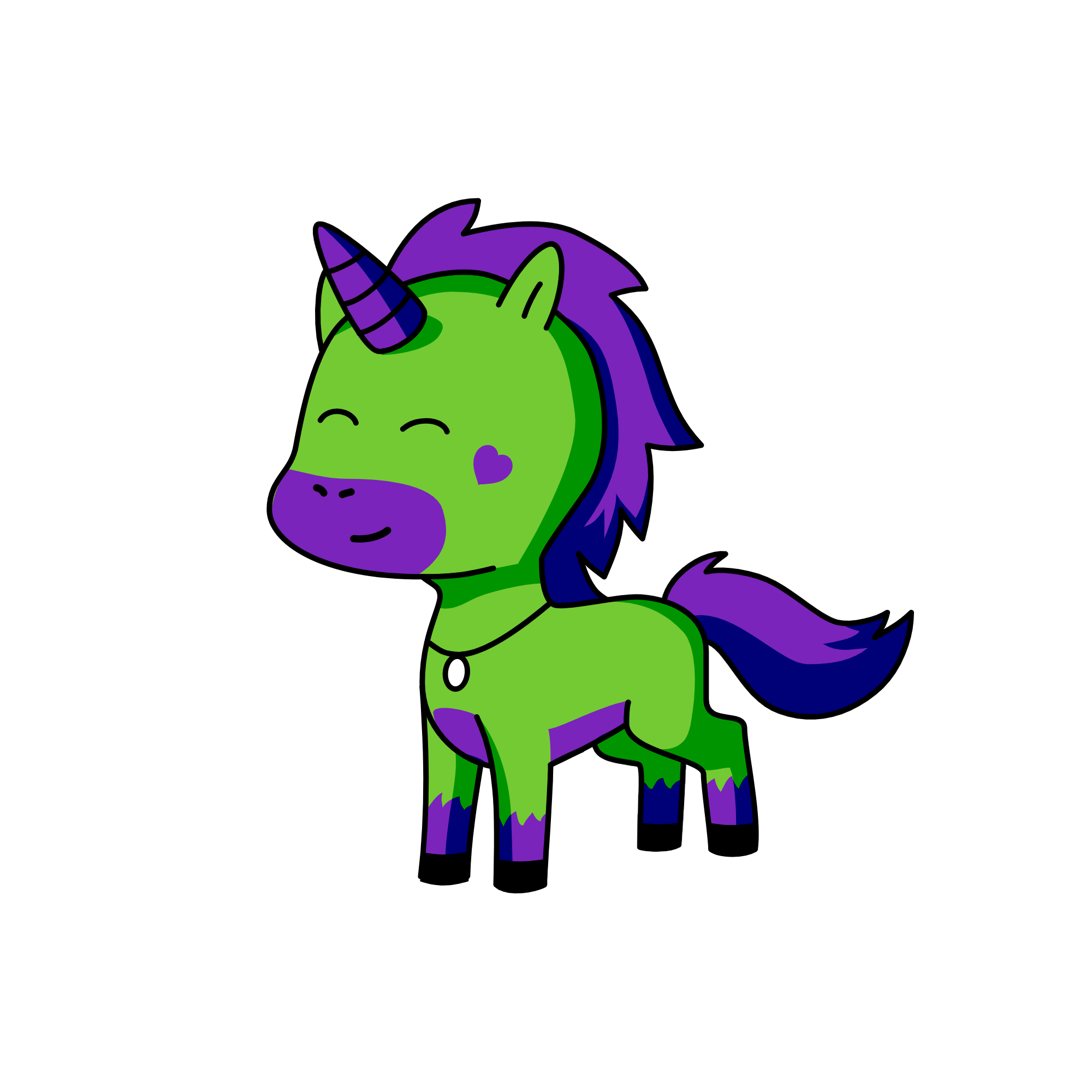 huggy, the unicorn