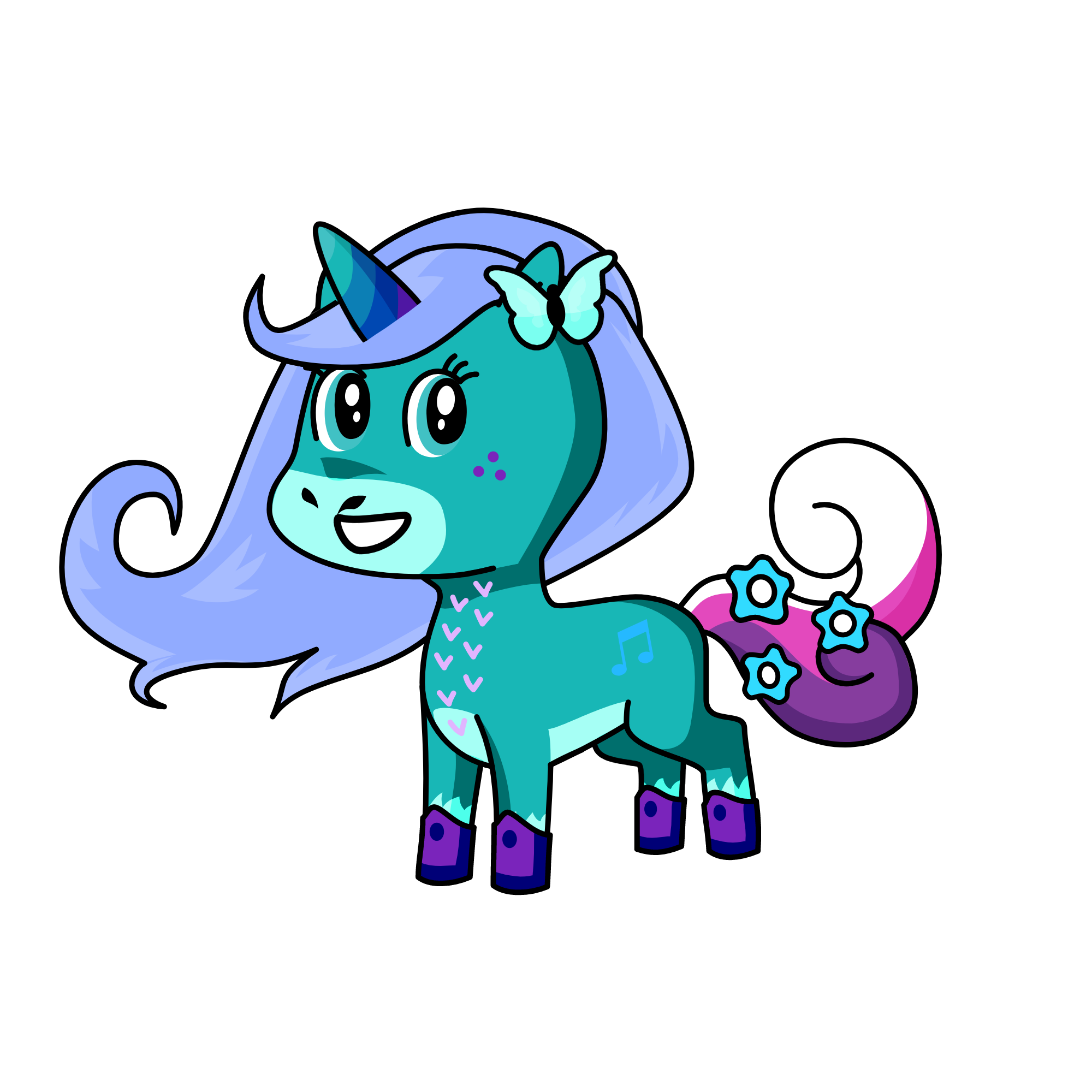 pia, the unicorn