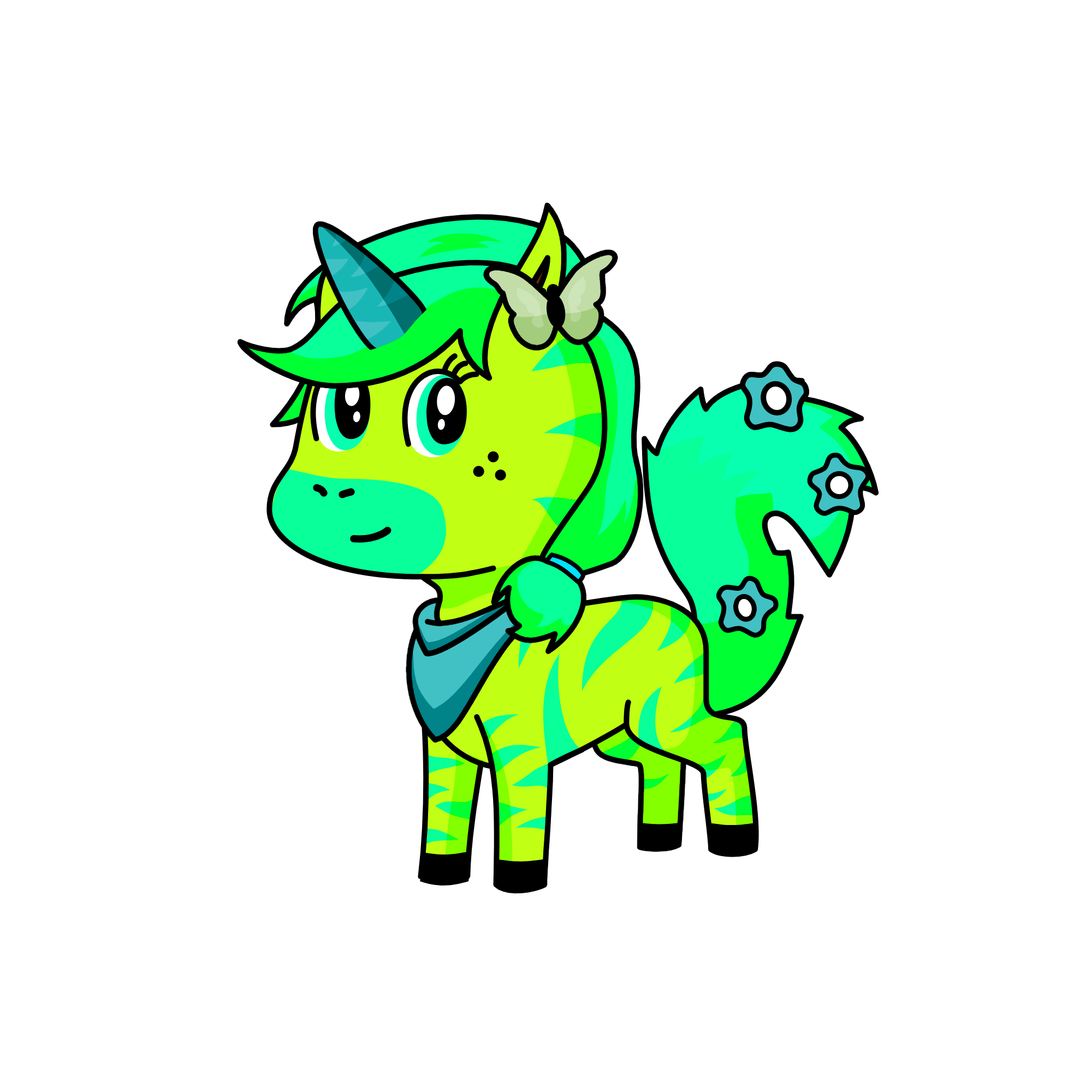 Butterfly, the unicorn