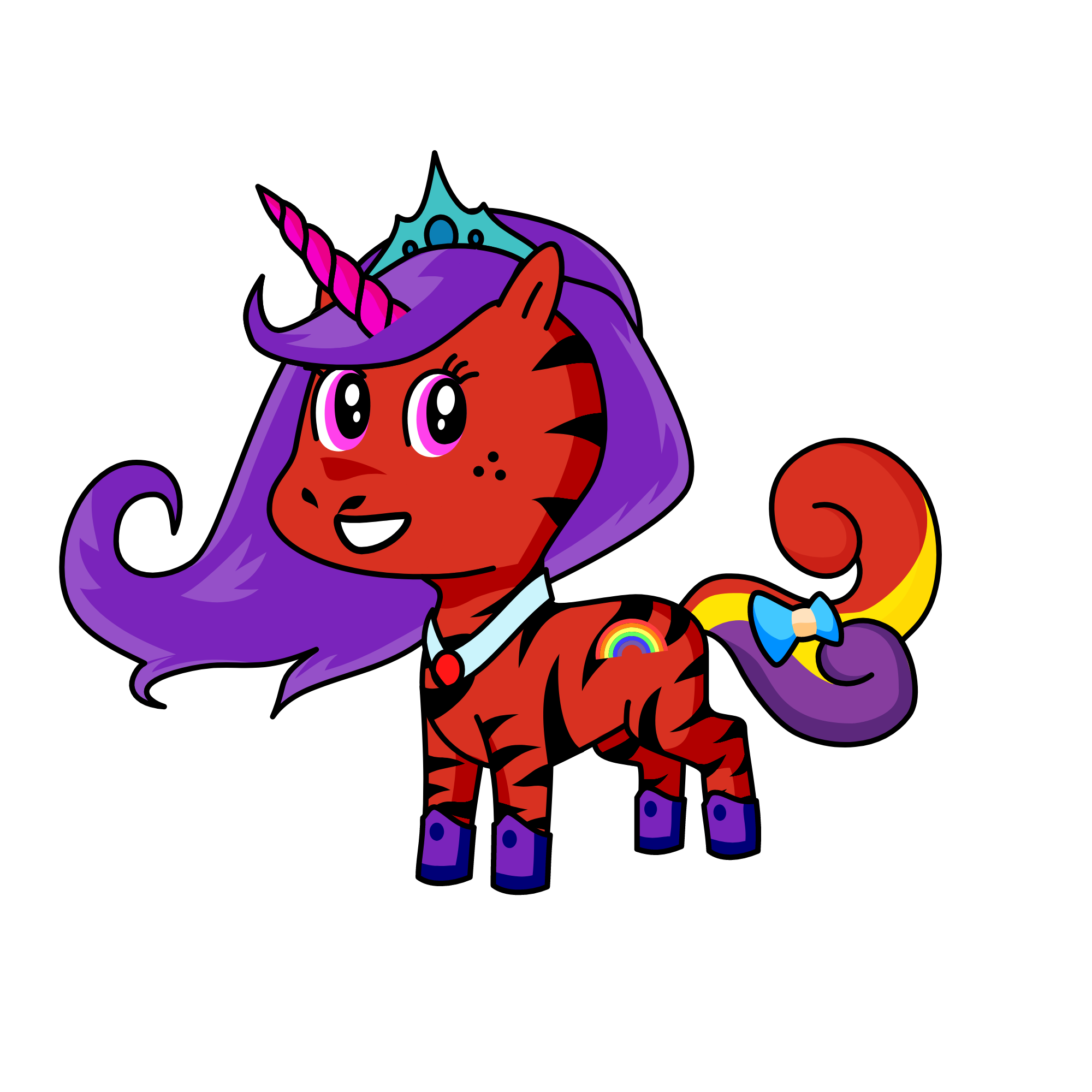 MELODY, the unicorn
