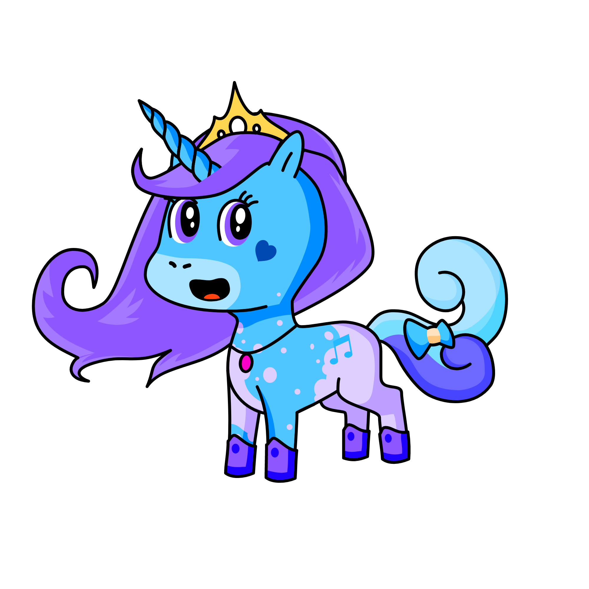 LIULLY, the unicorn