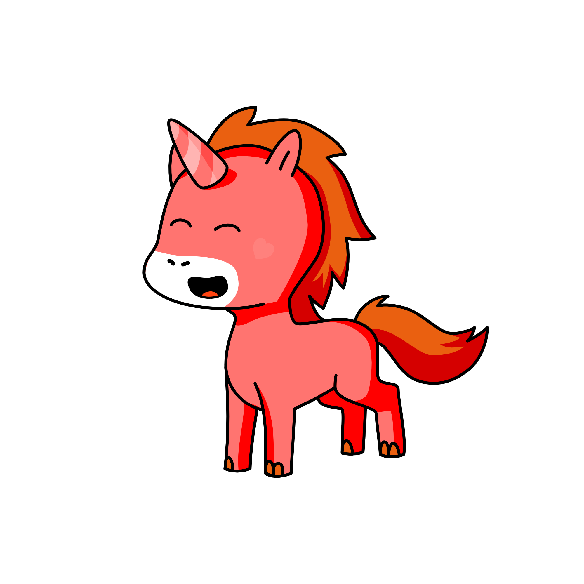 Papa, the unicorn