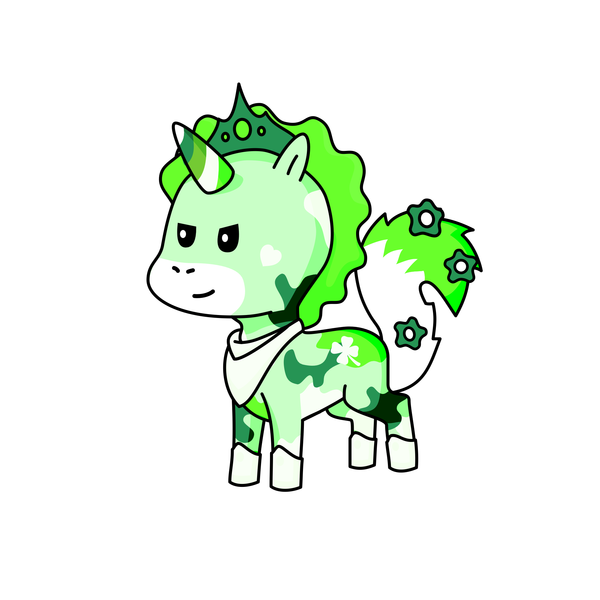 Grenilish , the unicorn