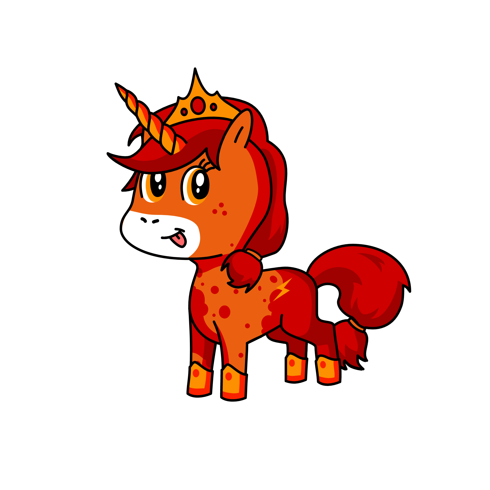 Blaze, the unicorn