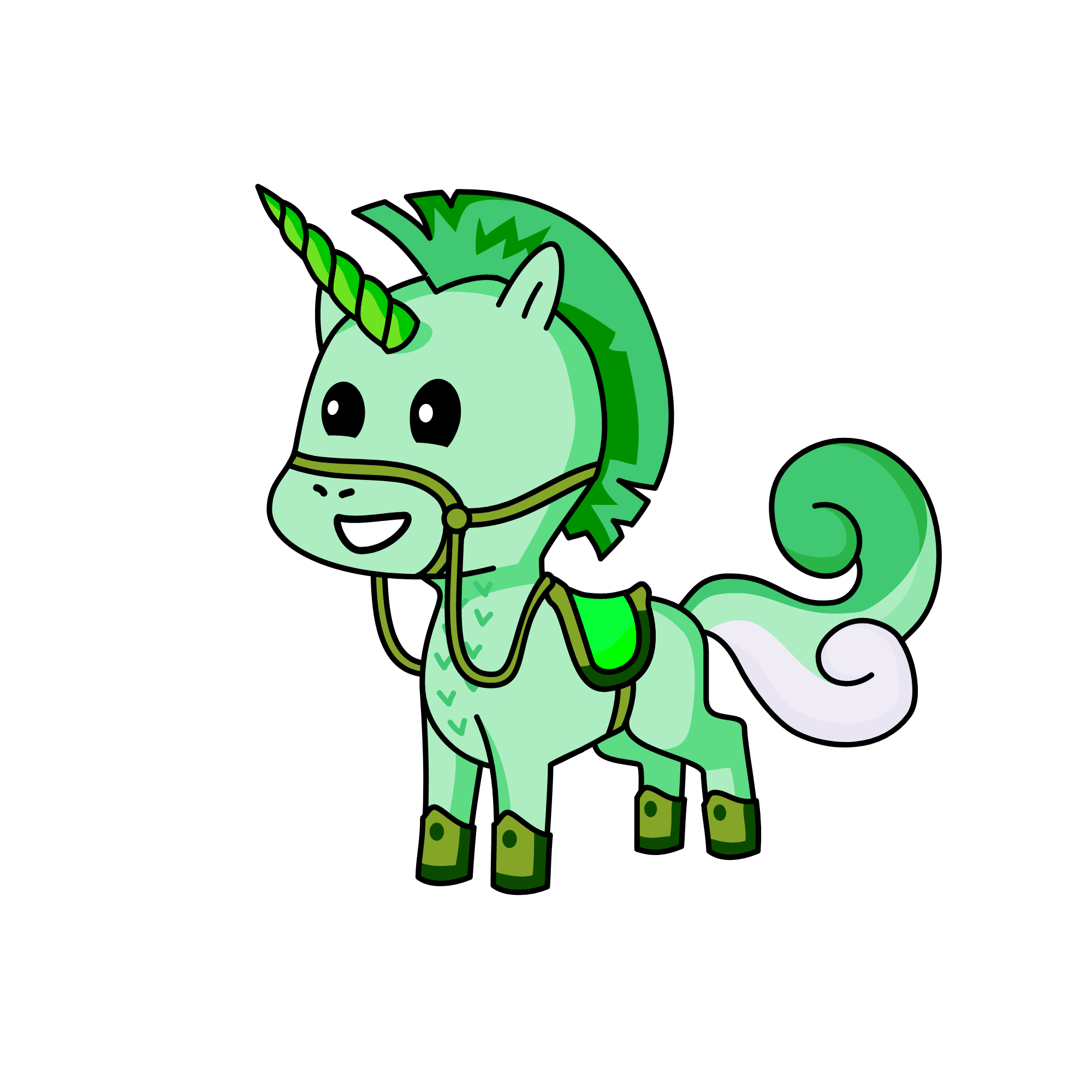 minty, the unicorn