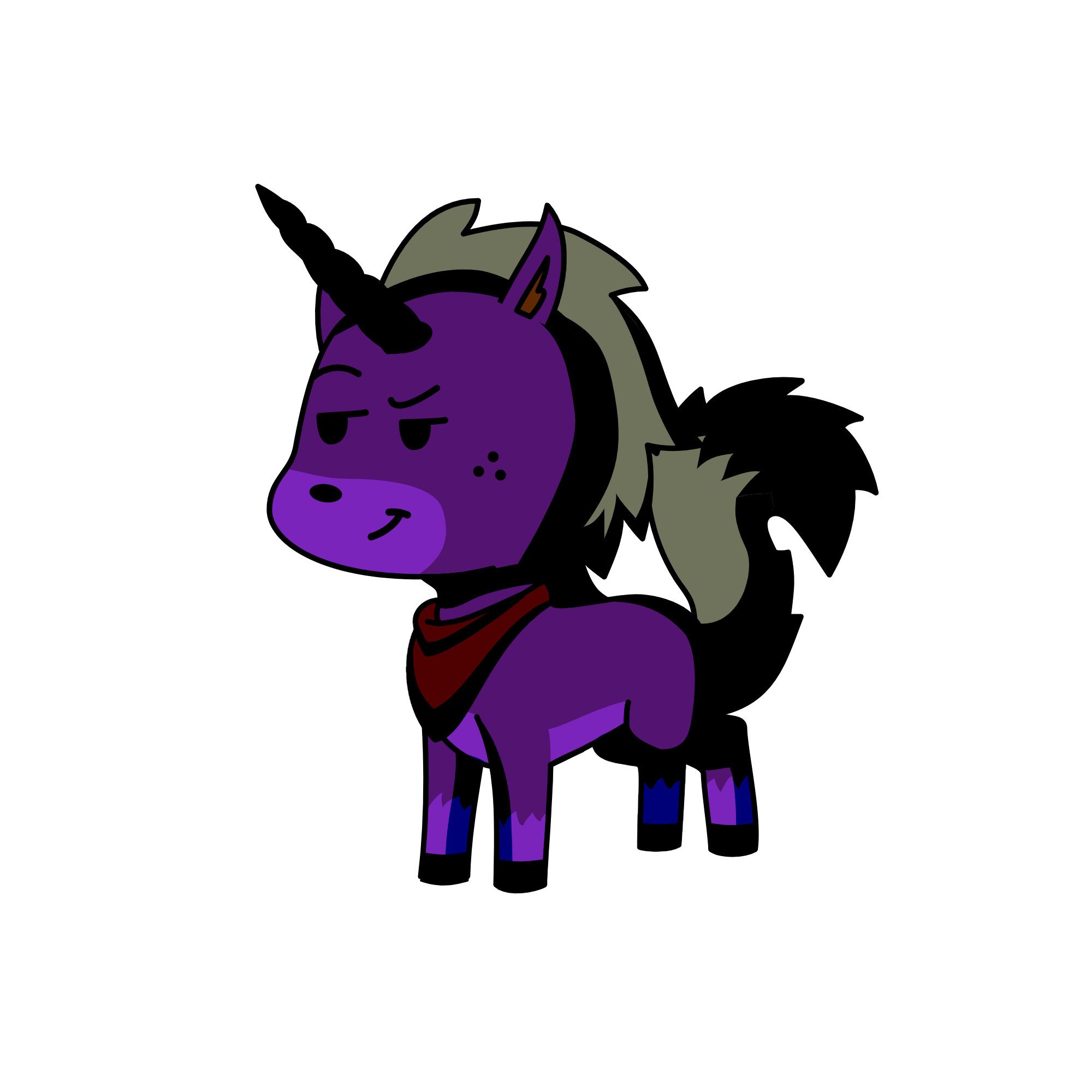 dark knight, the unicorn