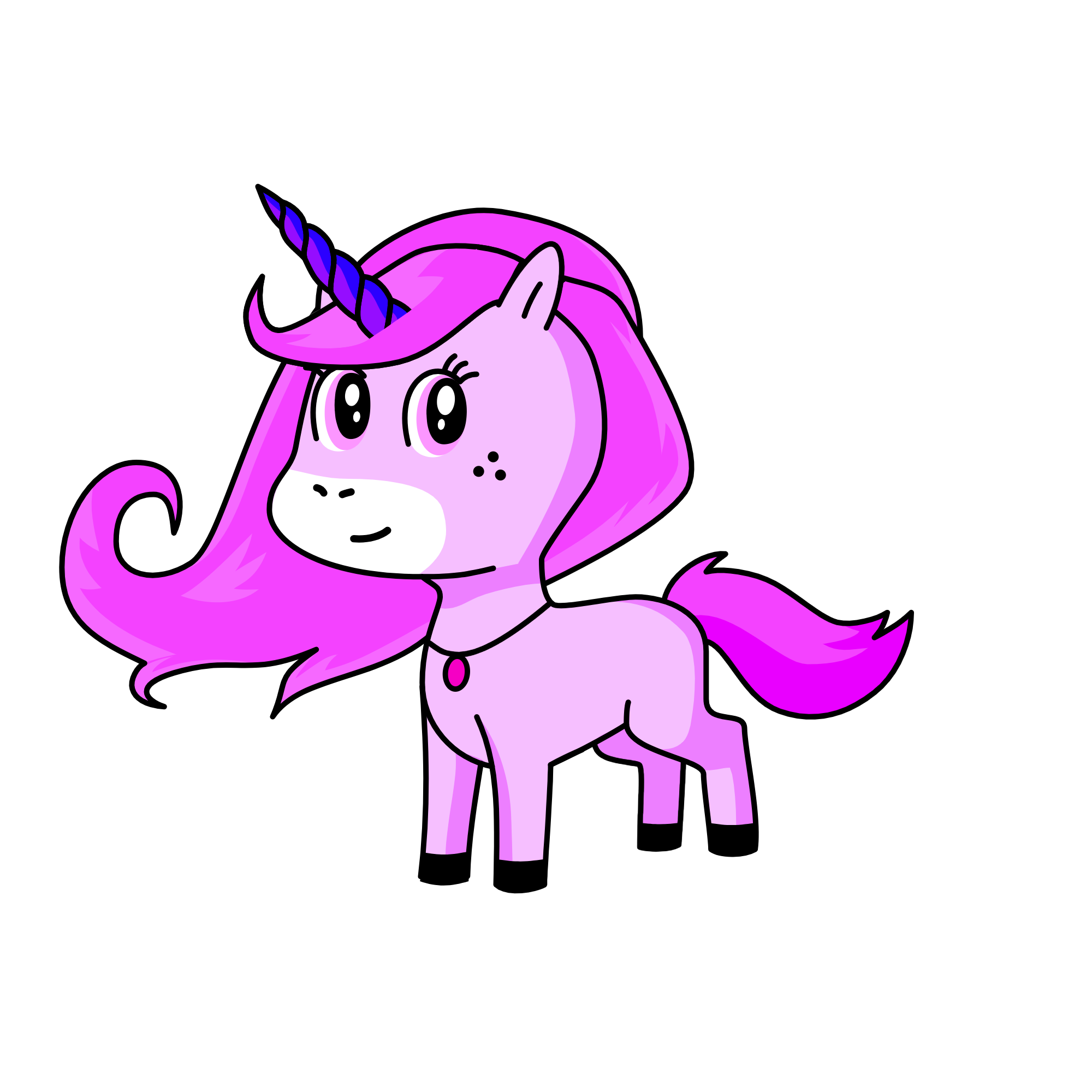 Rose, the unicorn