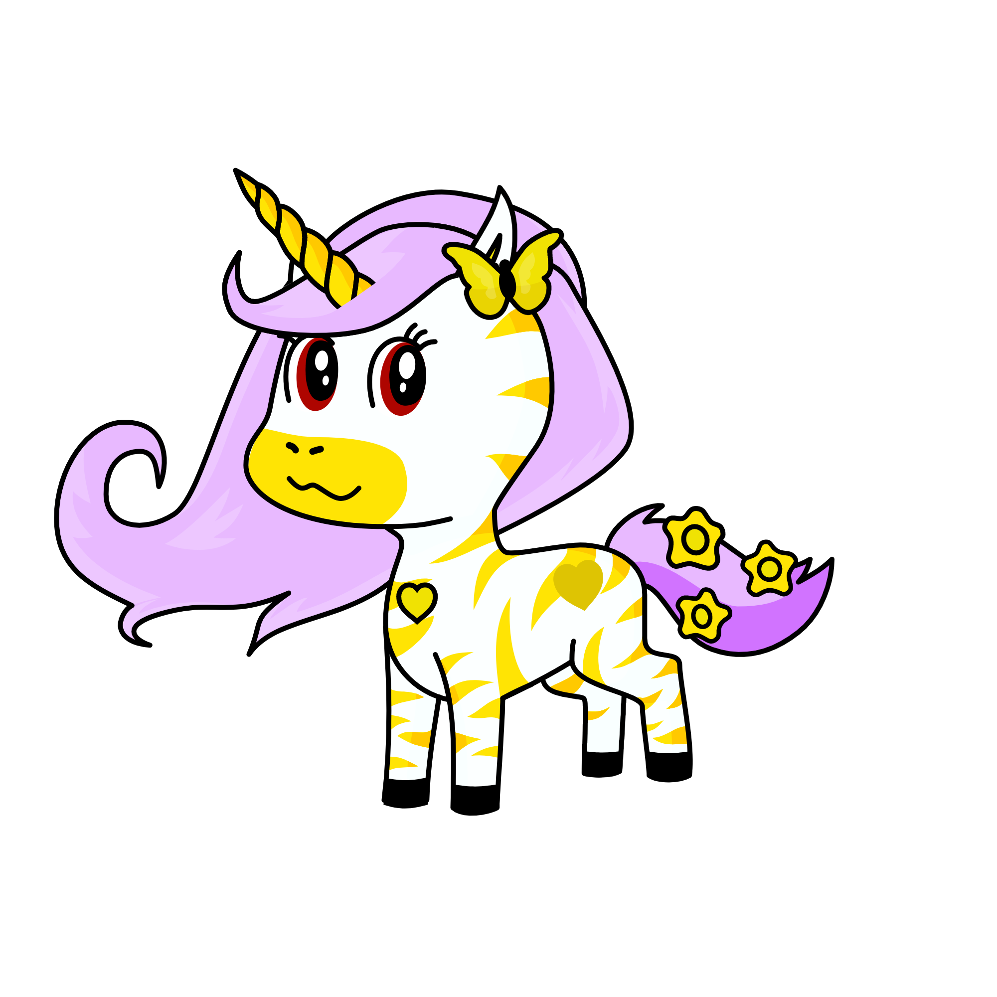 Angelica, the unicorn