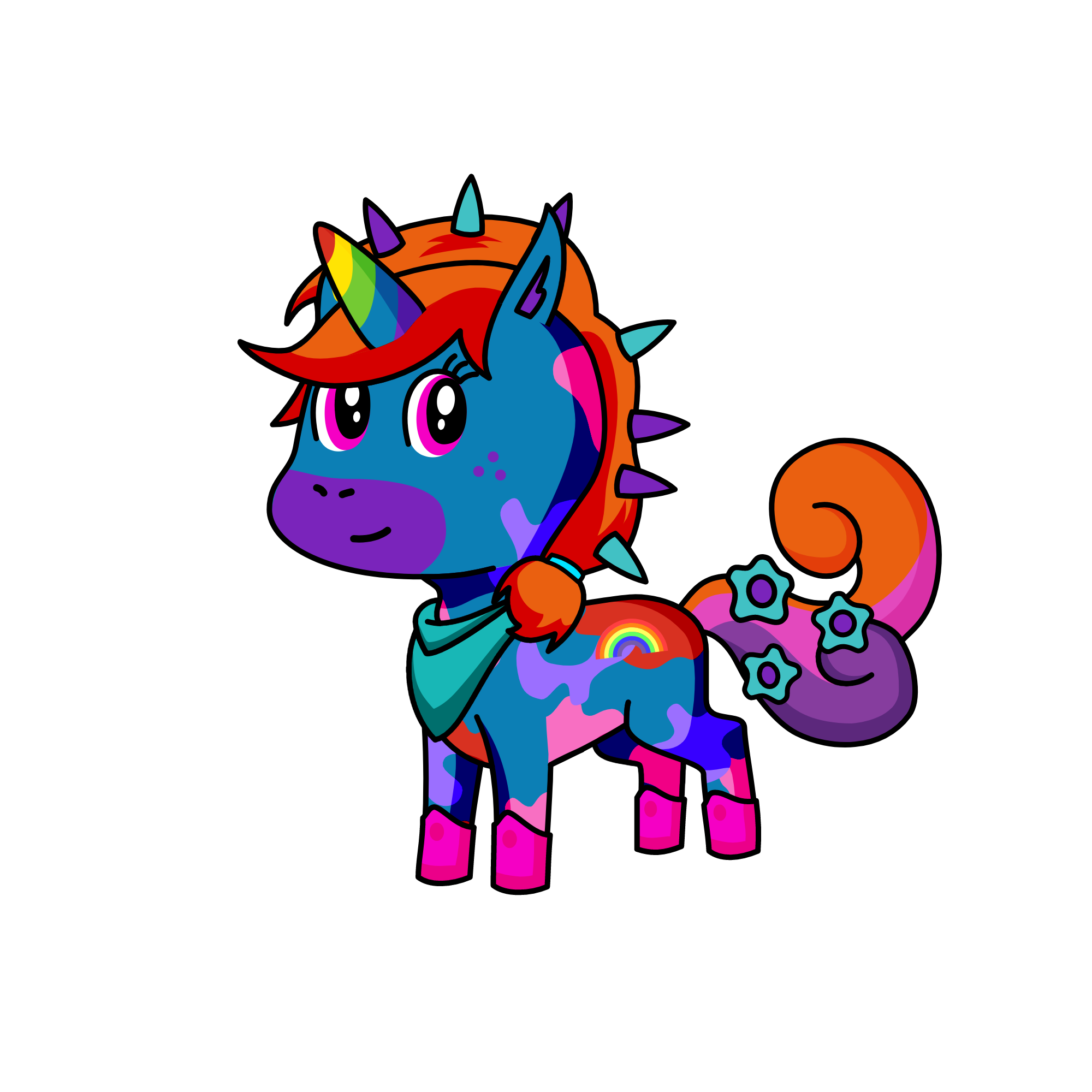 Sparky, the unicorn