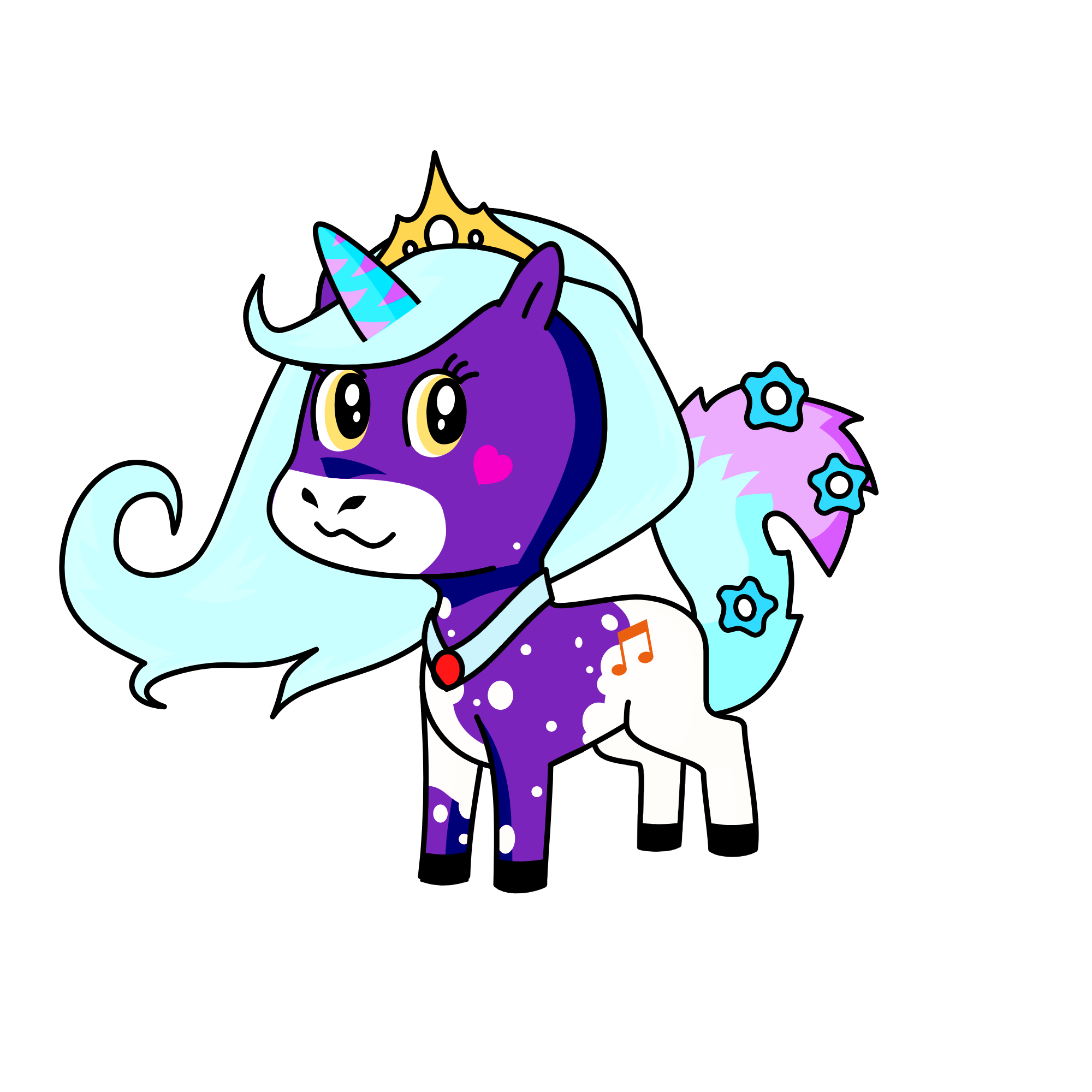 moki, the unicorn