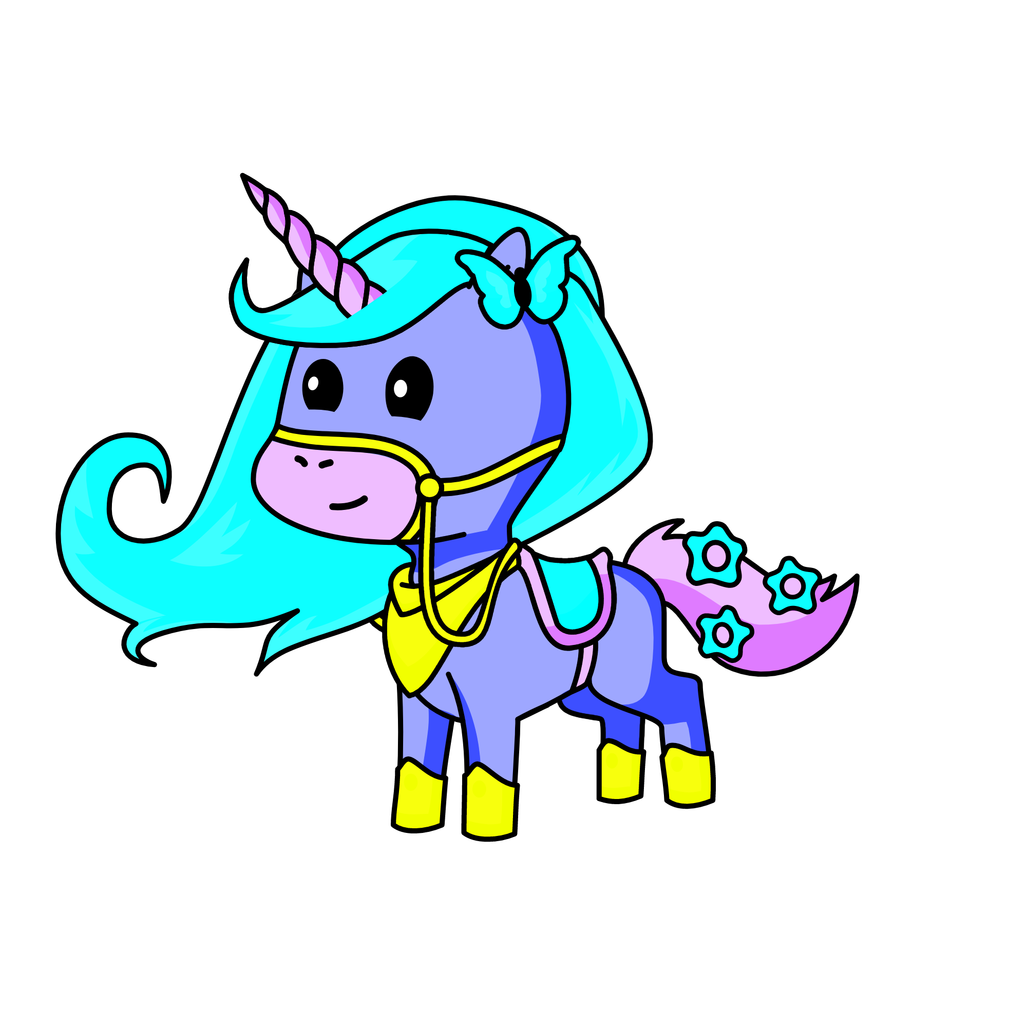 winter, the unicorn