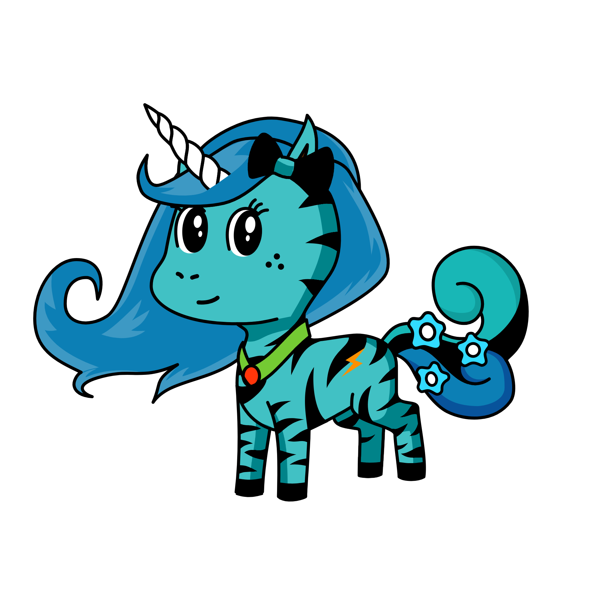 Tiger, the unicorn