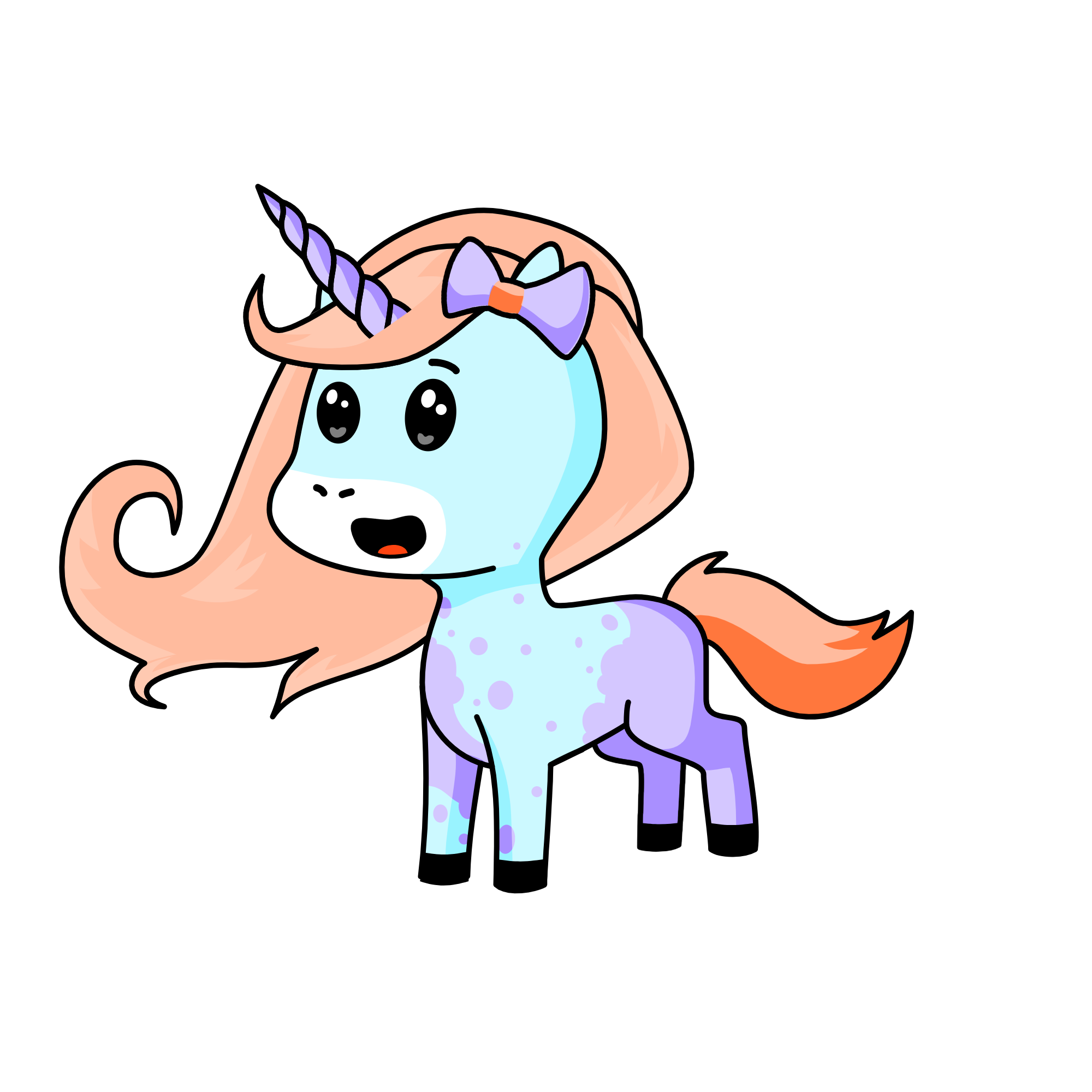 FLOOF, the unicorn