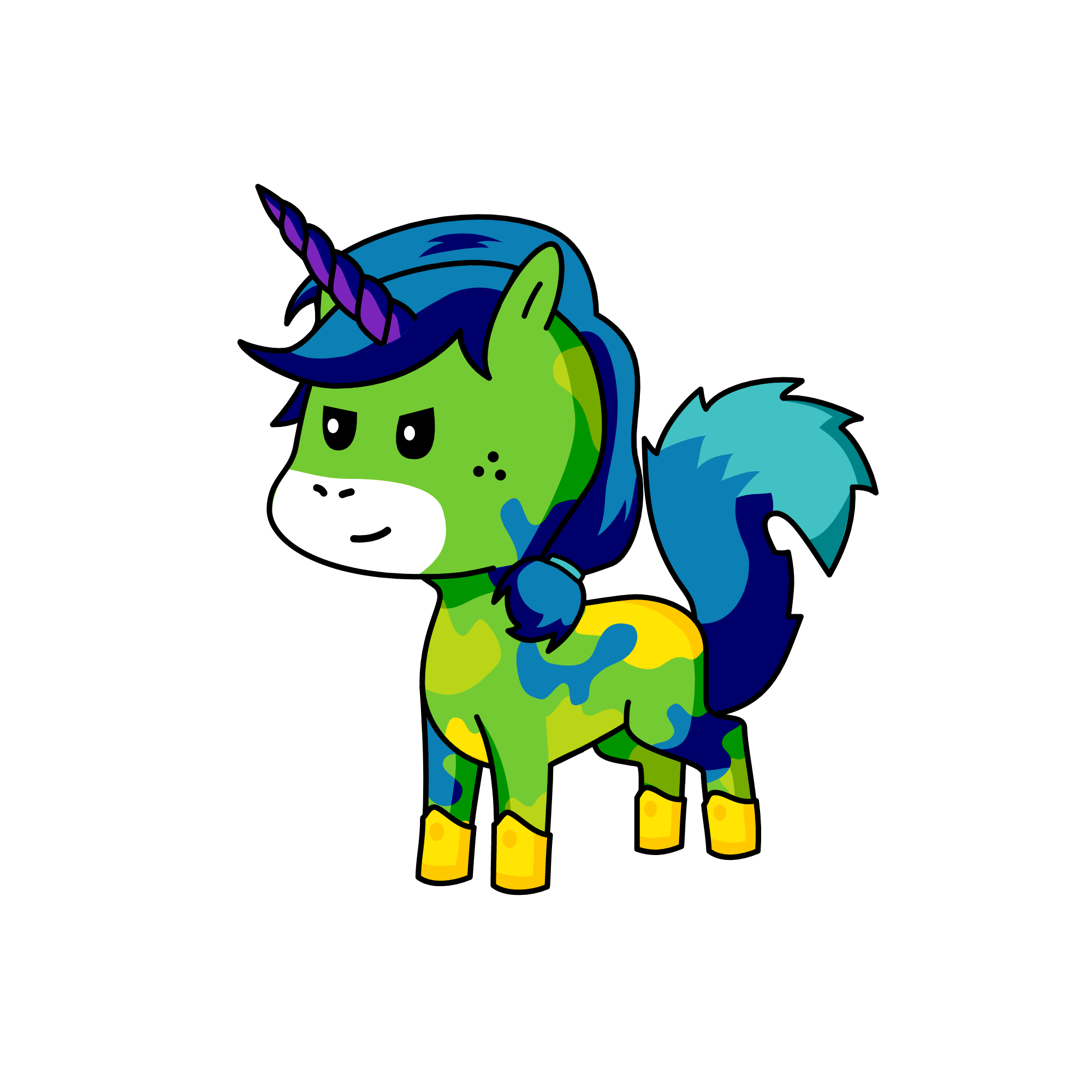 Princess Lily, the unicorn