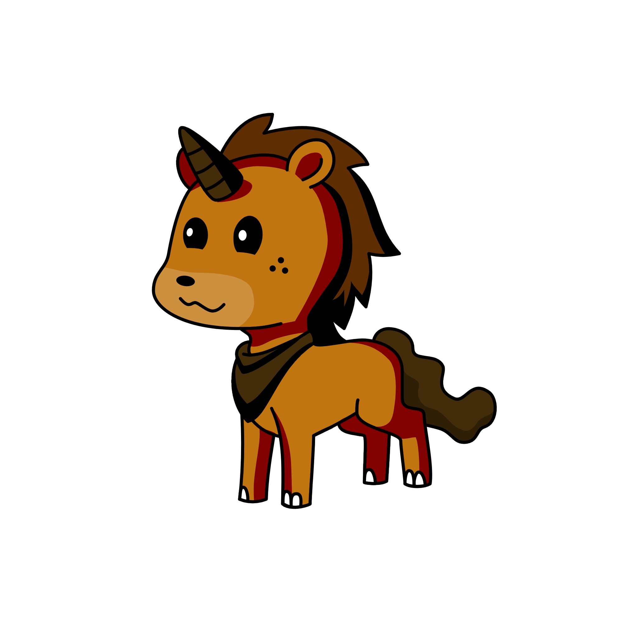 Teddy, the unicorn