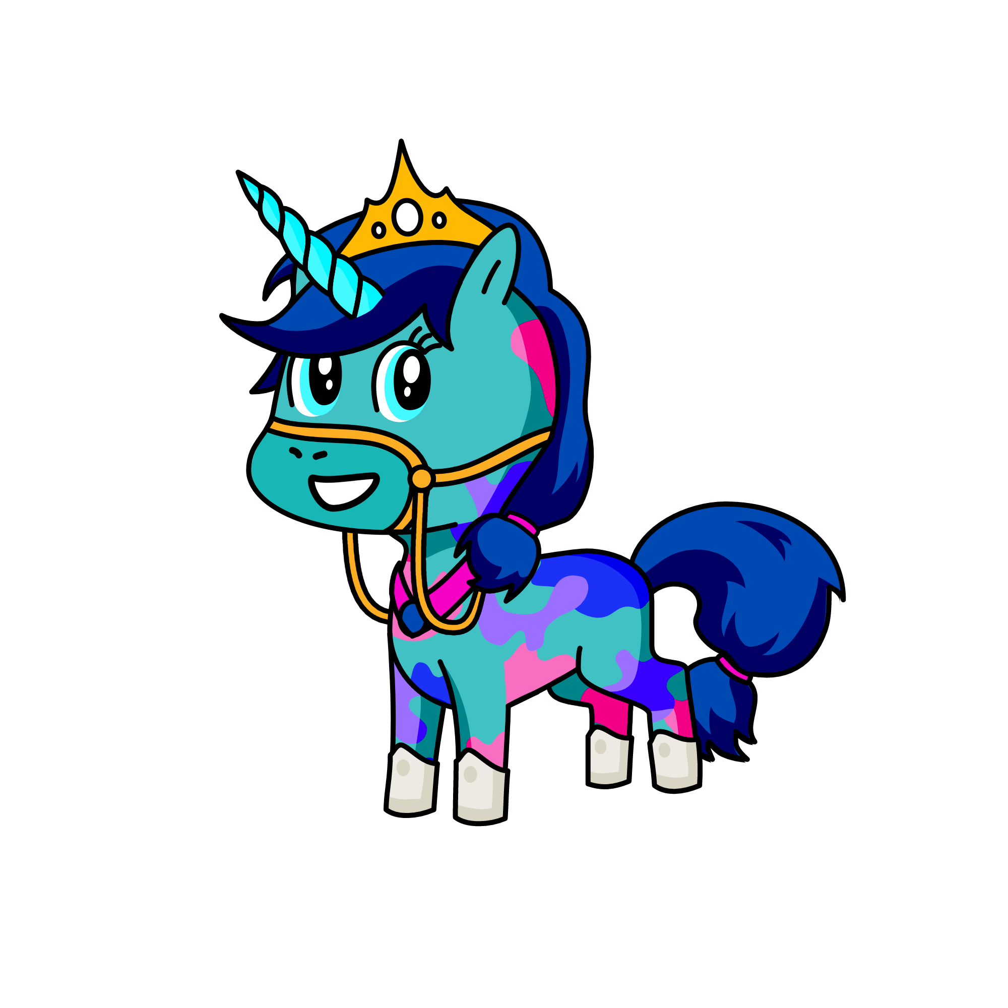 blue moon, the unicorn