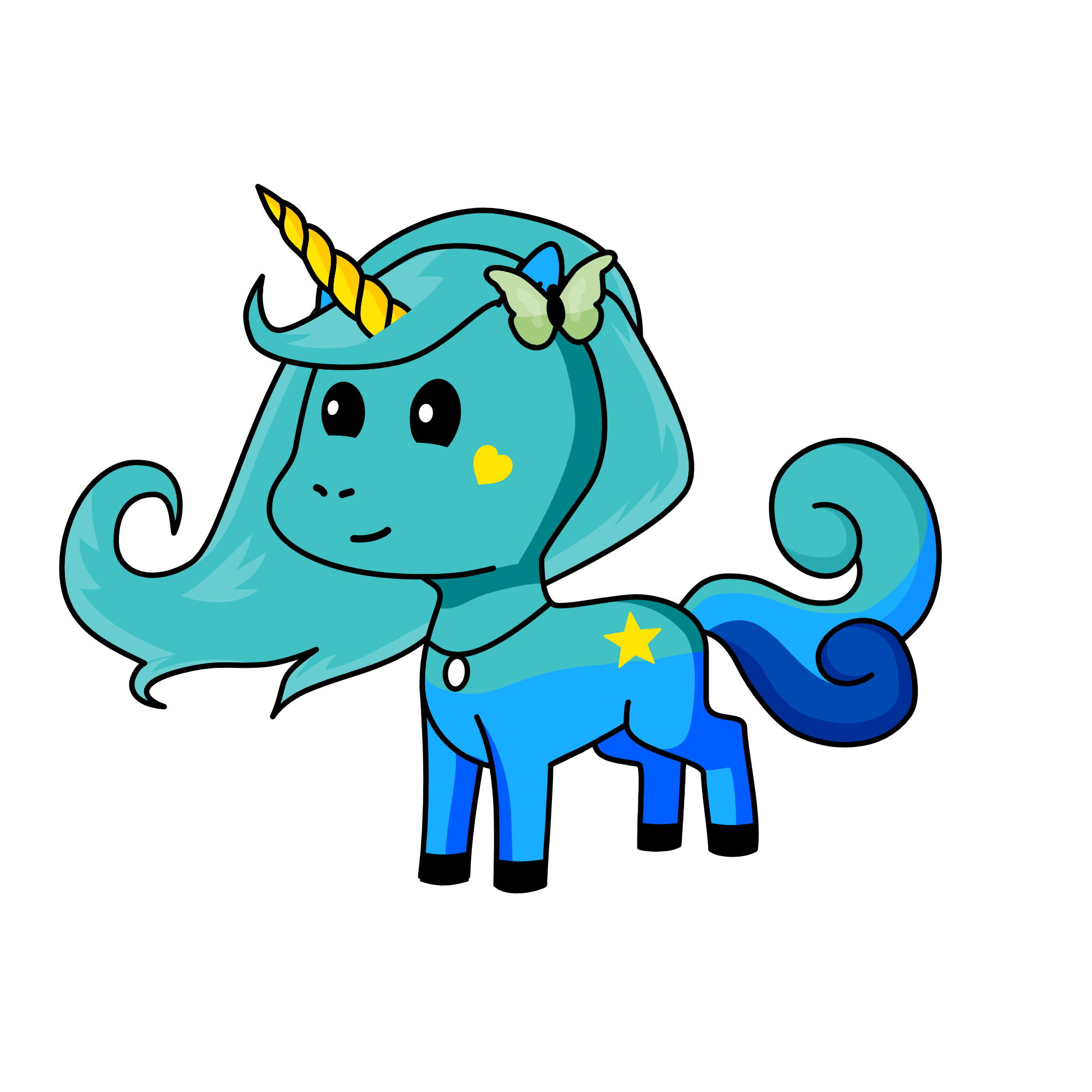 sky, the unicorn