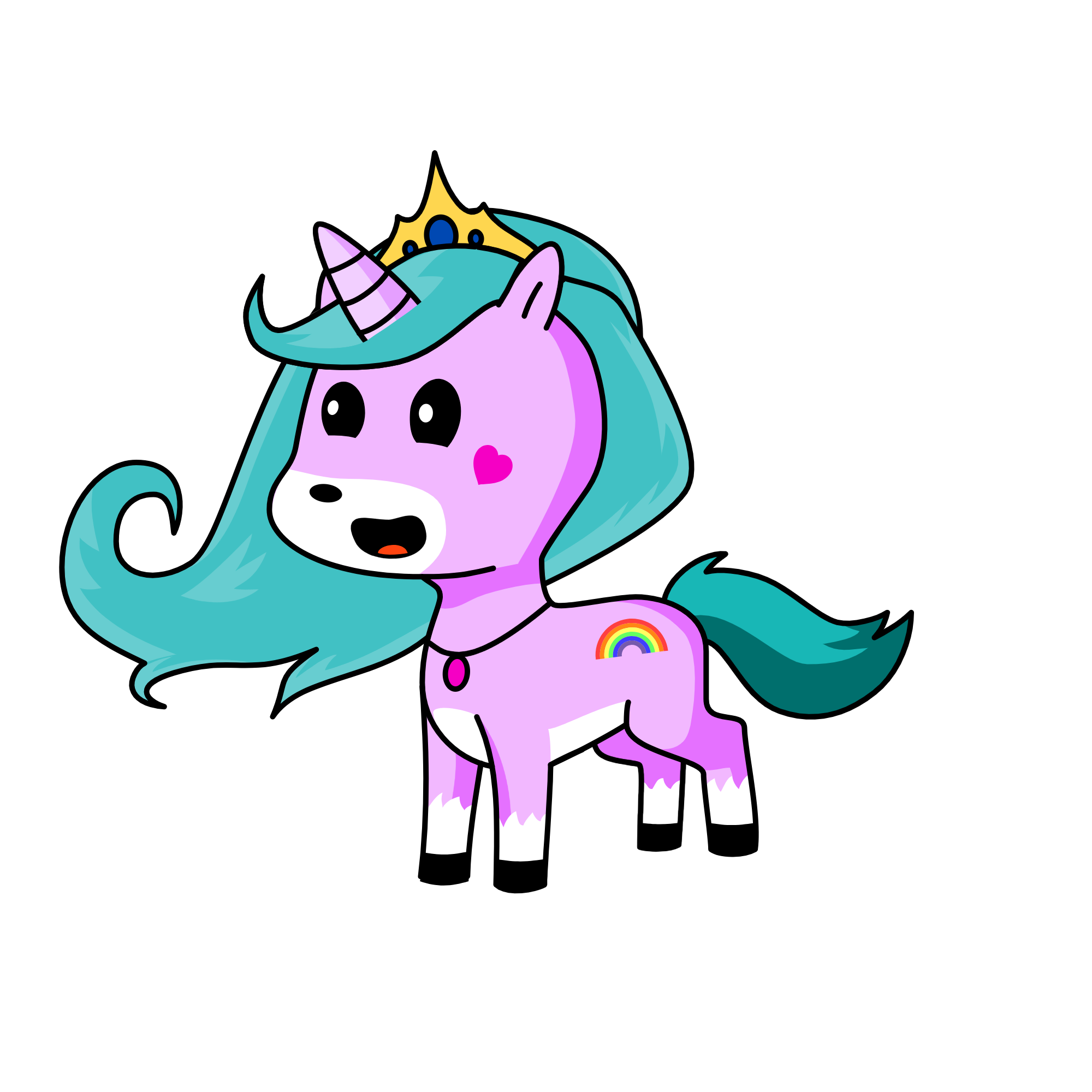 cotton candy, the unicorn