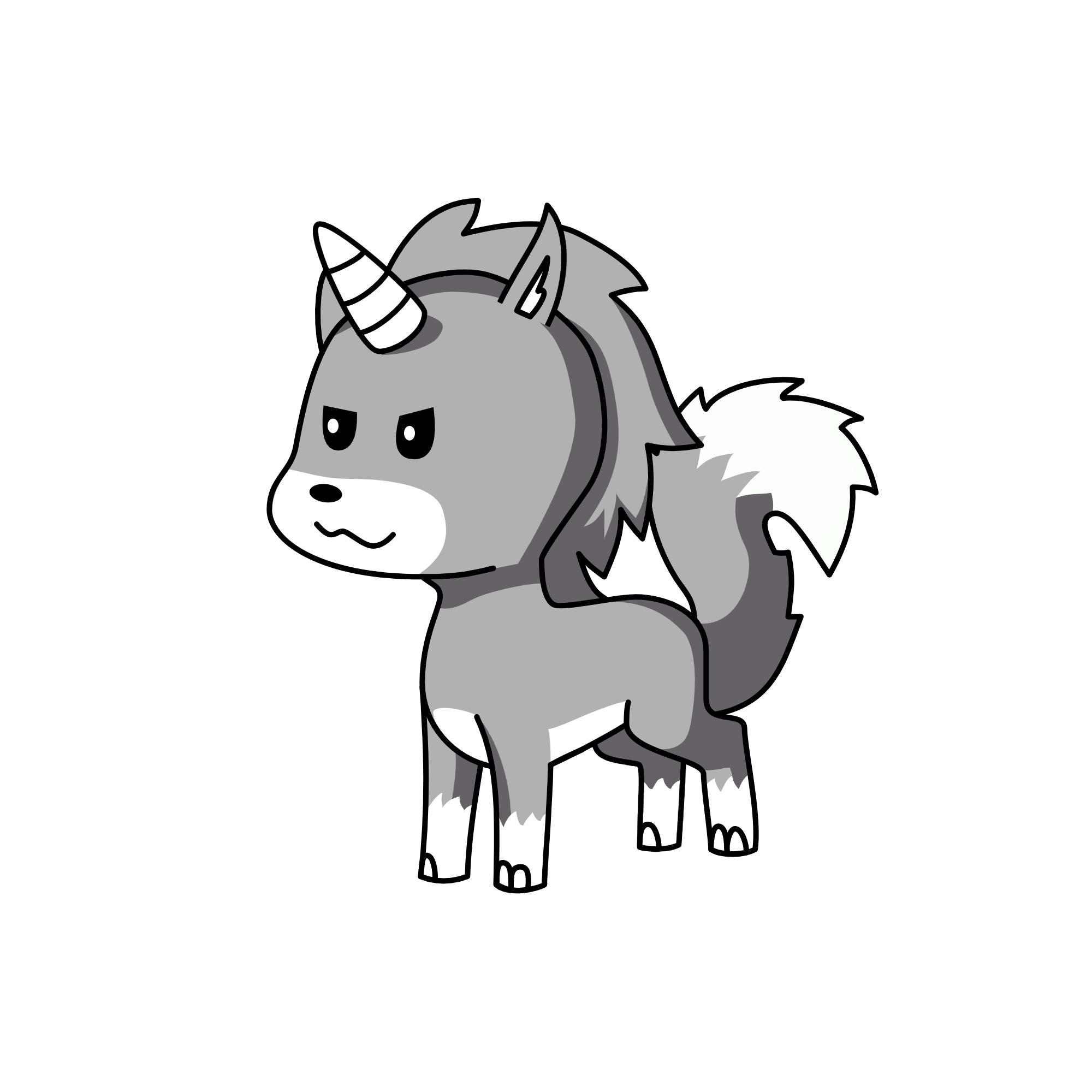wolfie, the unicorn