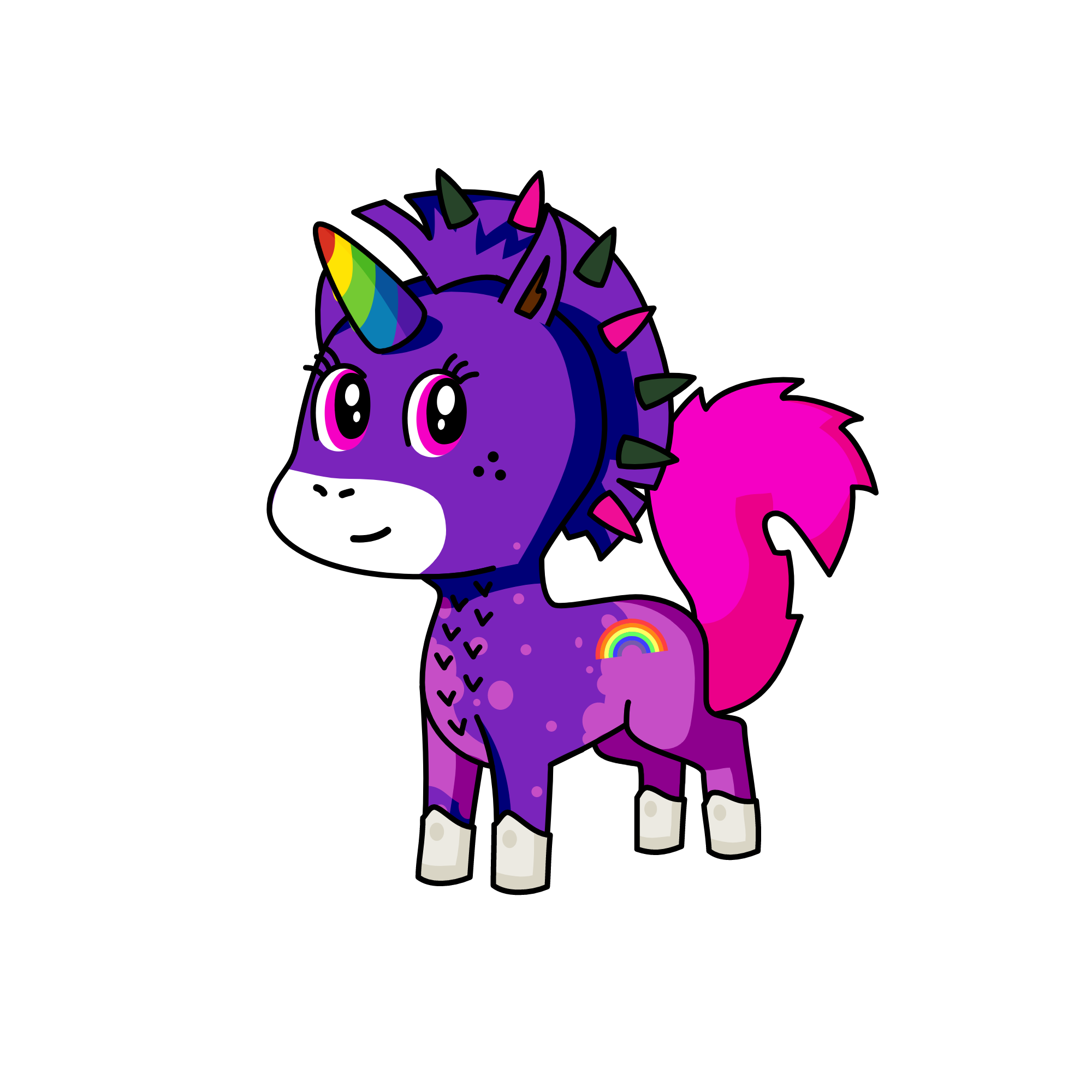Bruhh, the unicorn
