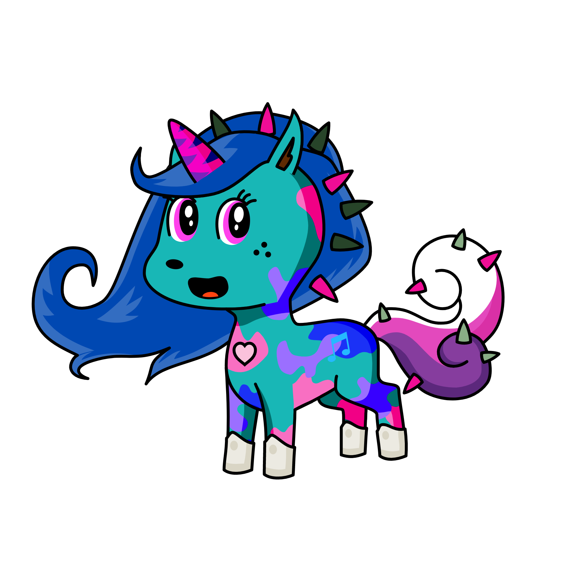 cora, the unicorn