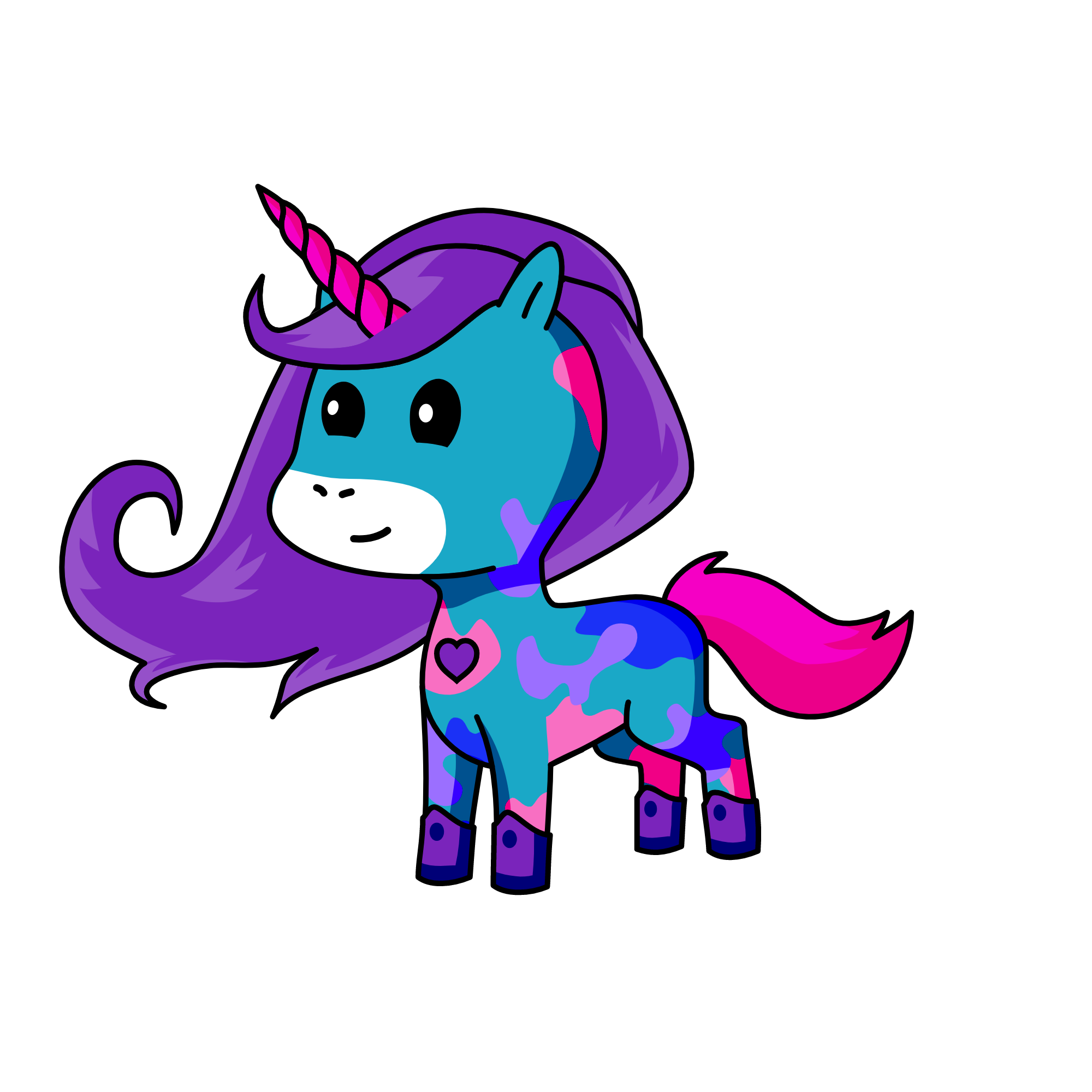Princess Amara, the unicorn