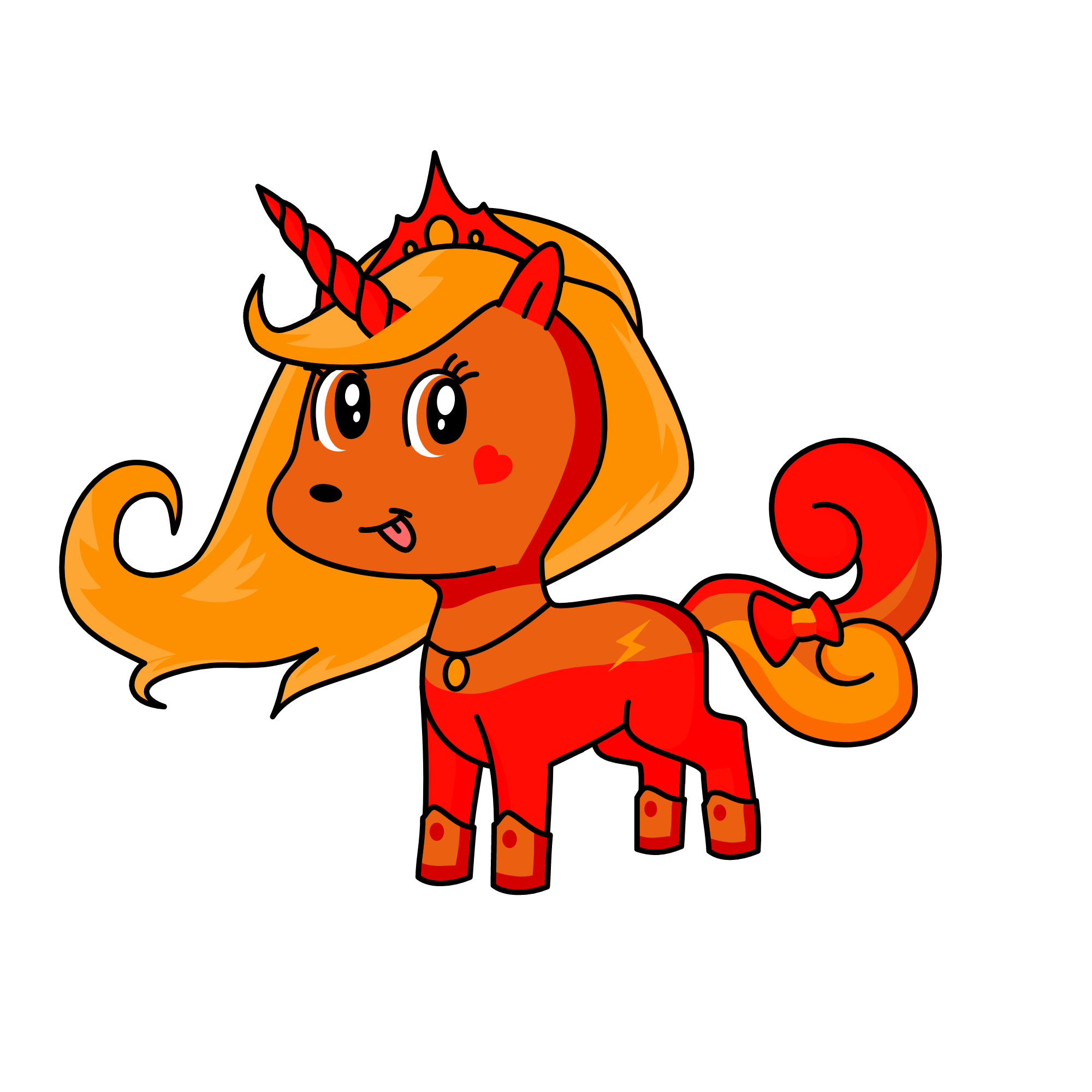 princess fire, the unicorn