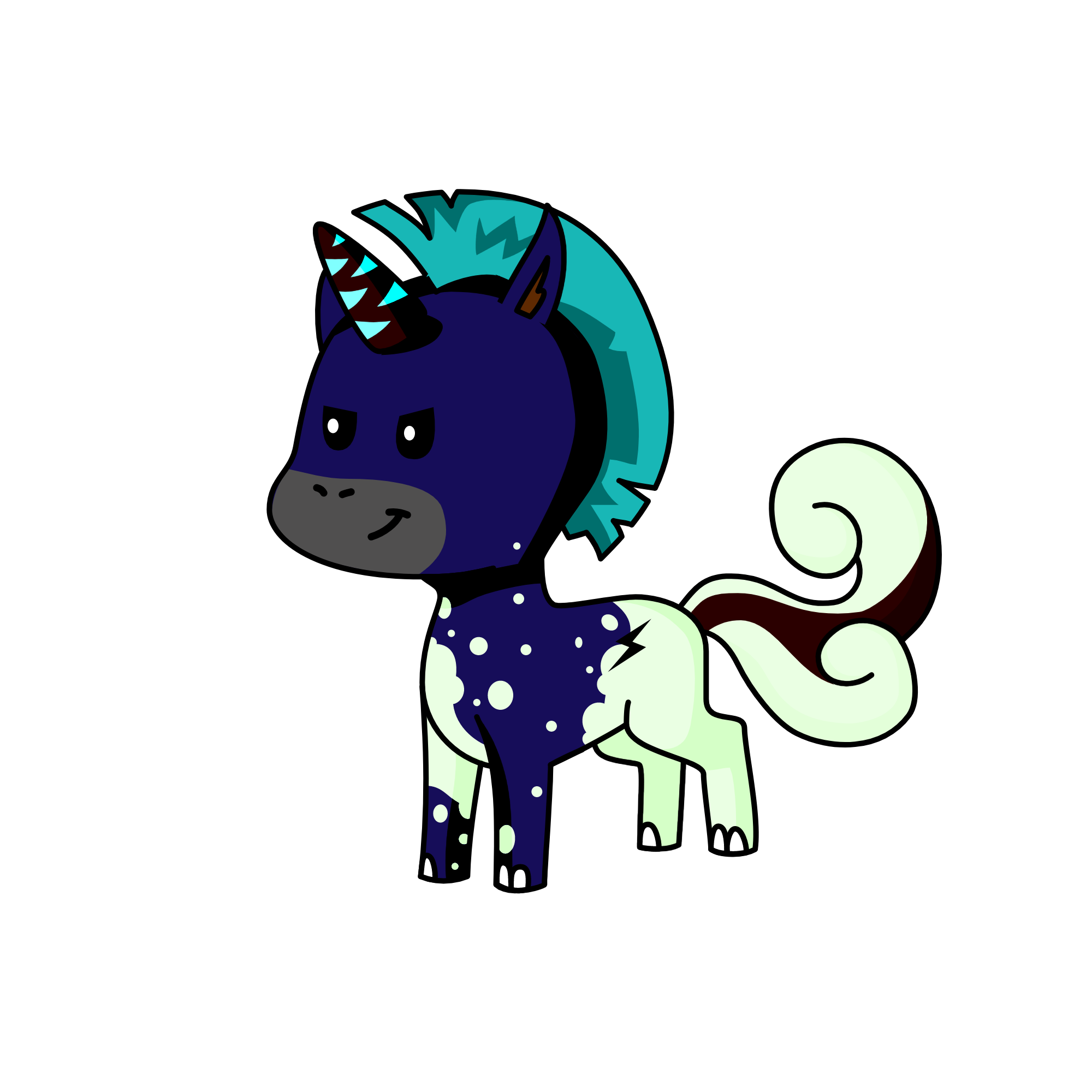 💢💥💥💥💢, the unicorn