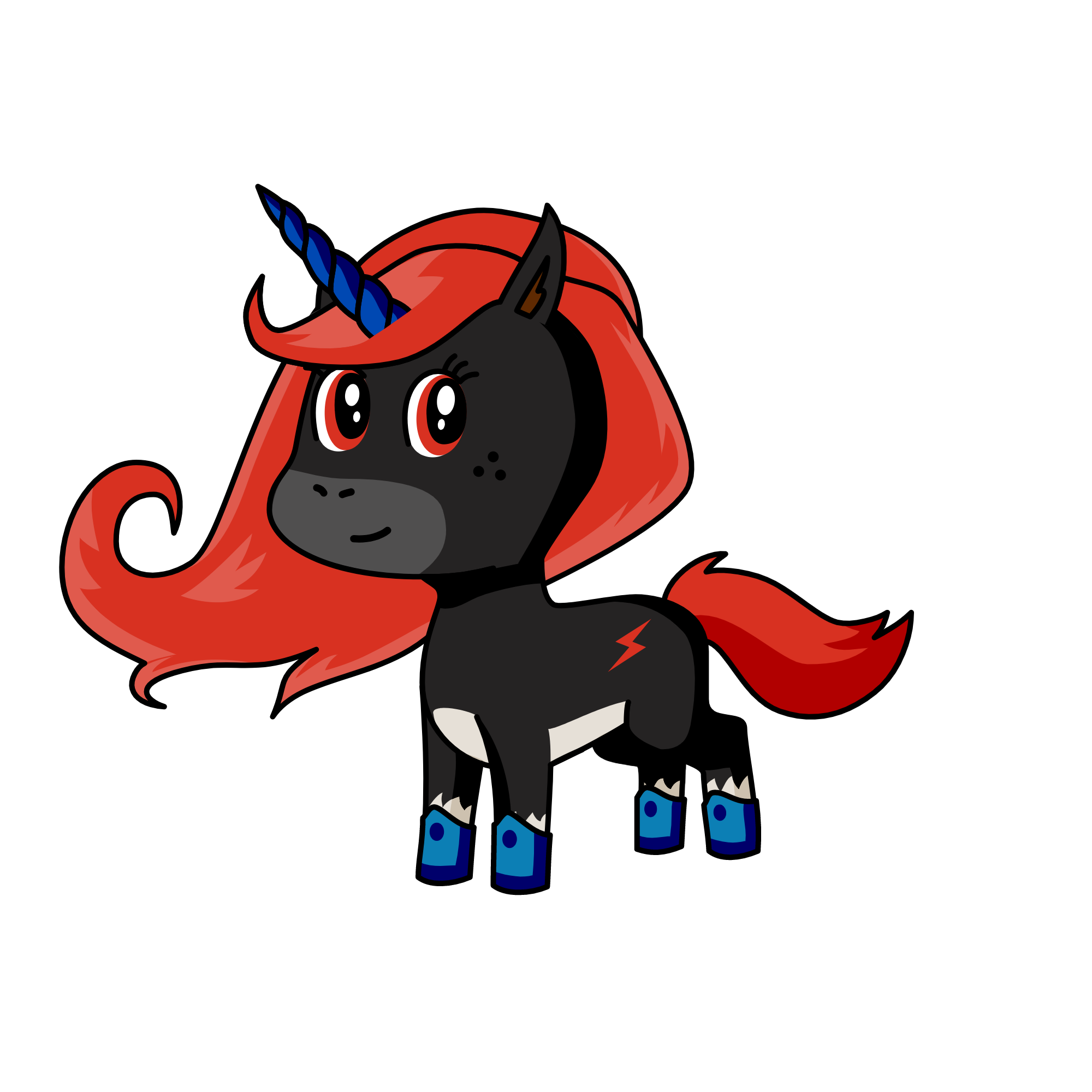 Dargeling, the unicorn