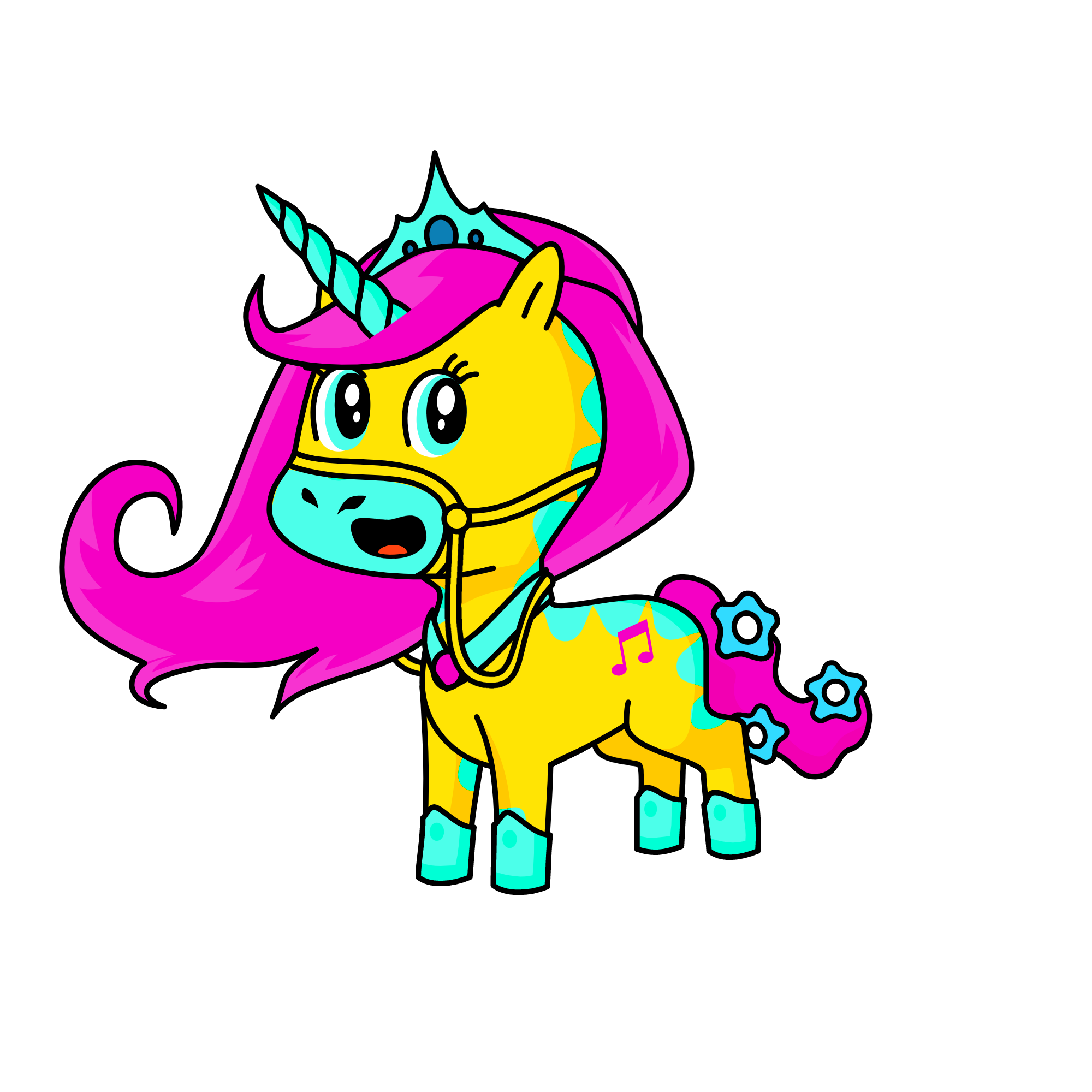 amusia the music unicorn, the unicorn