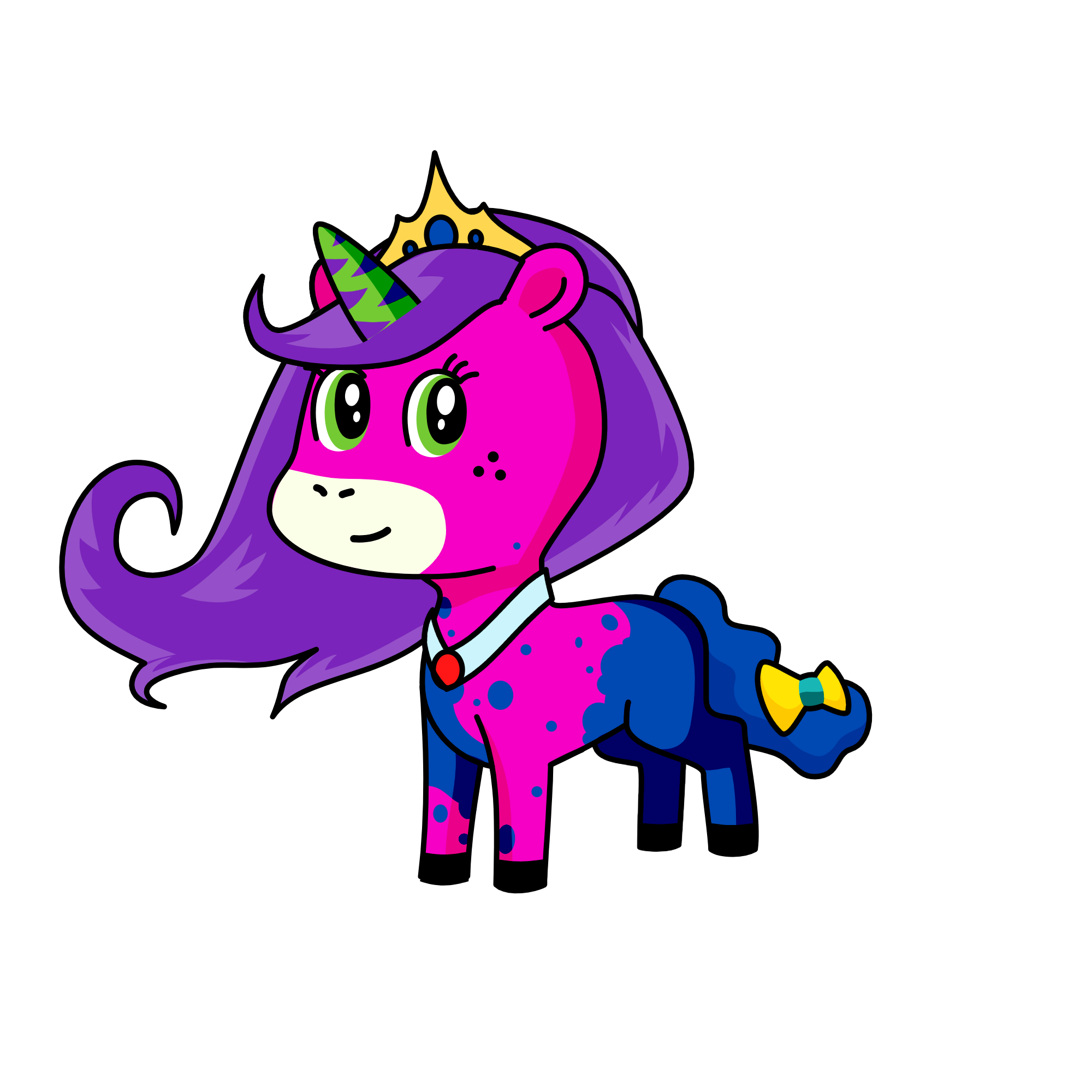 decendes, the unicorn