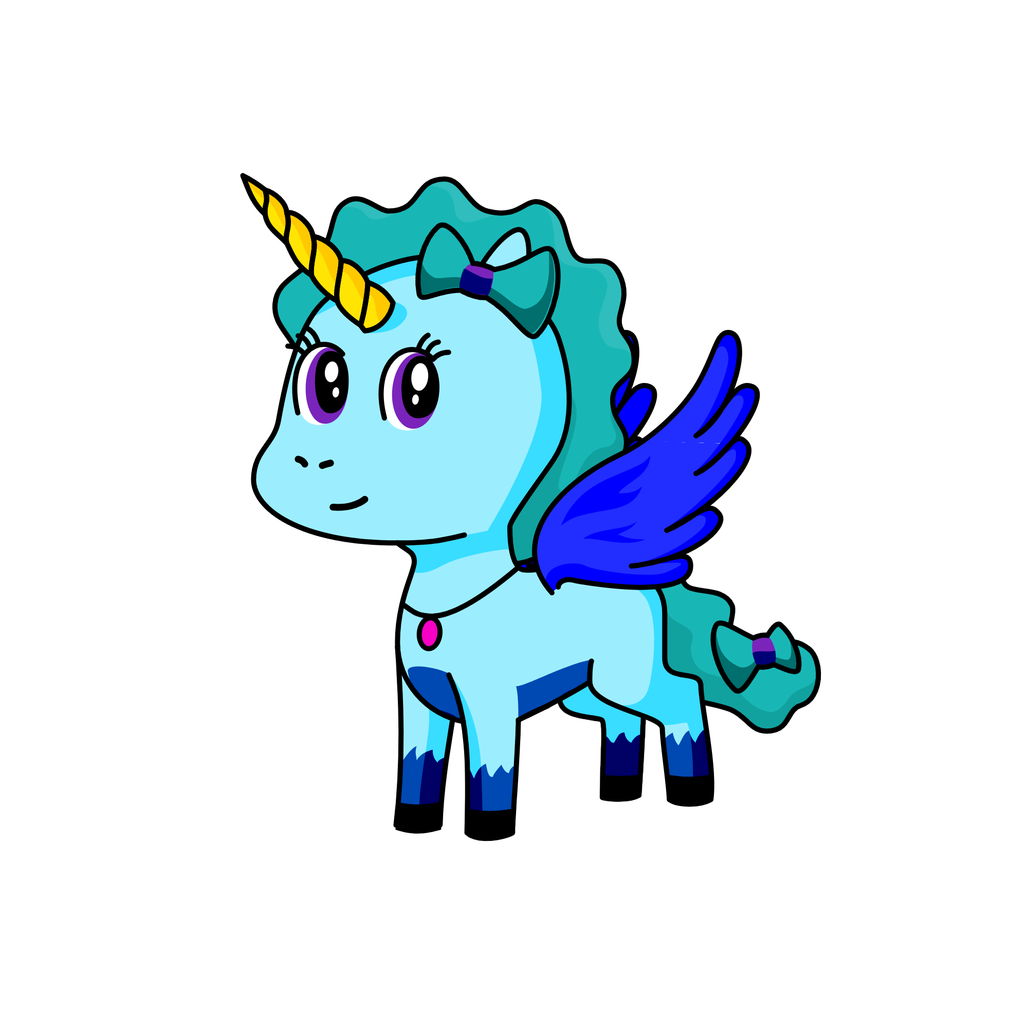 fallow, the unicorn