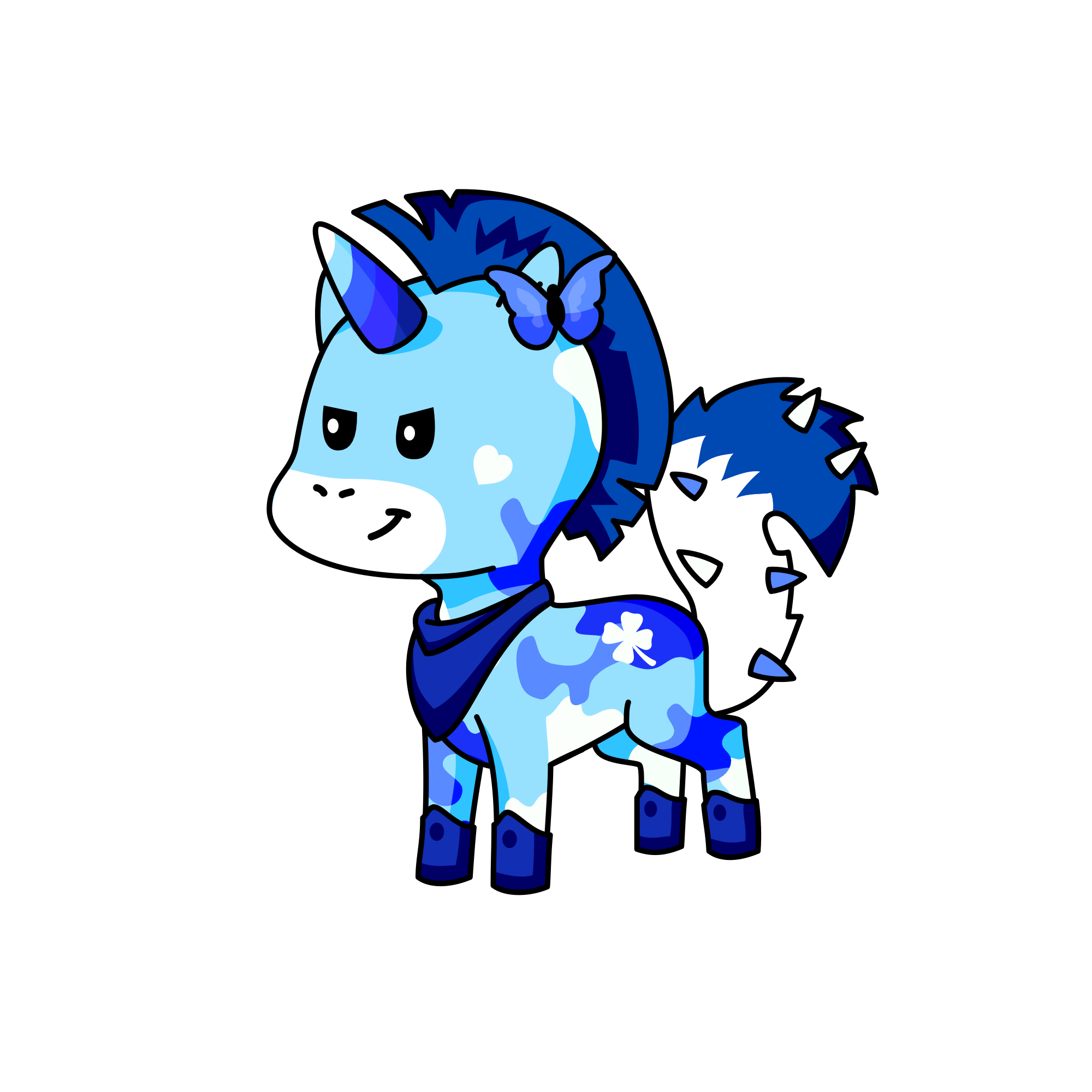 Darksnow , the unicorn