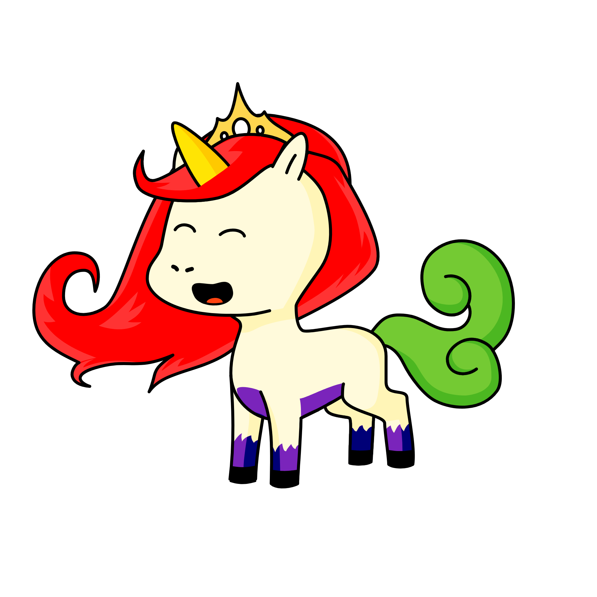 Ariel (The Little Mermaid), the unicorn