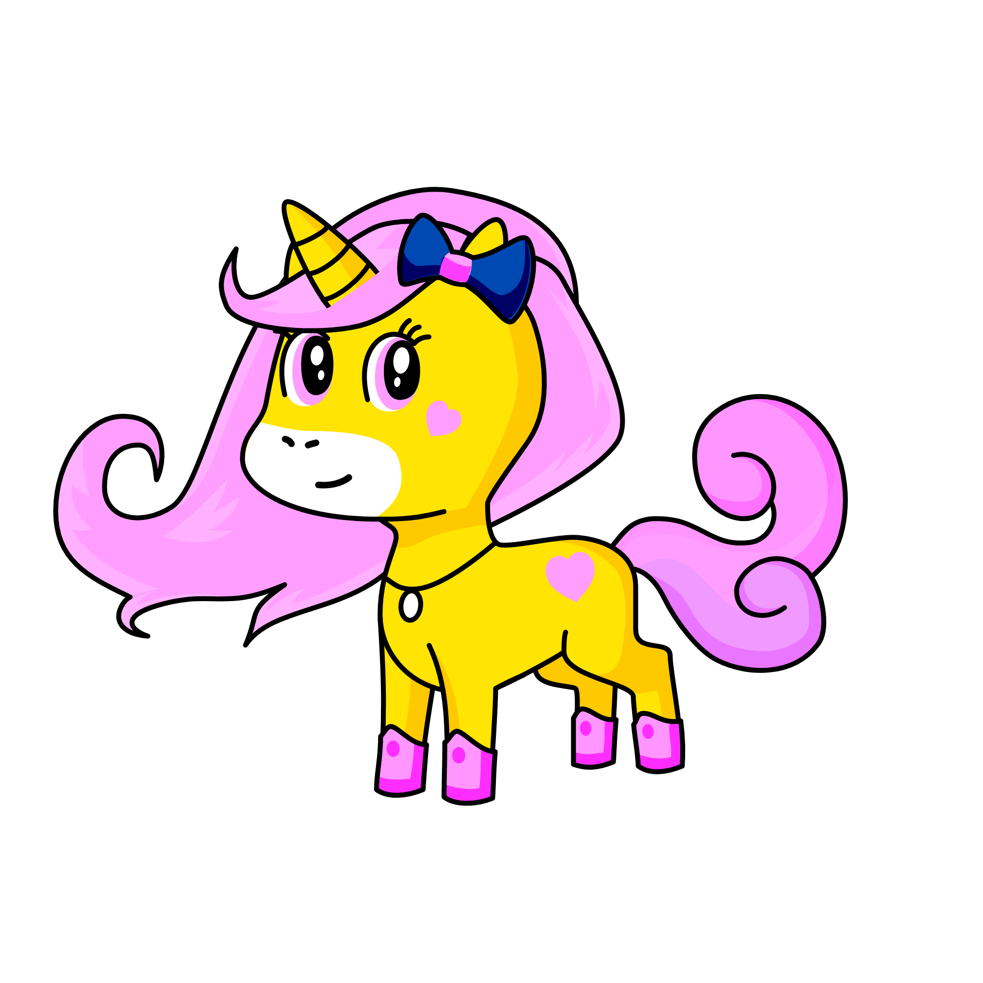 Fluttershy, the unicorn