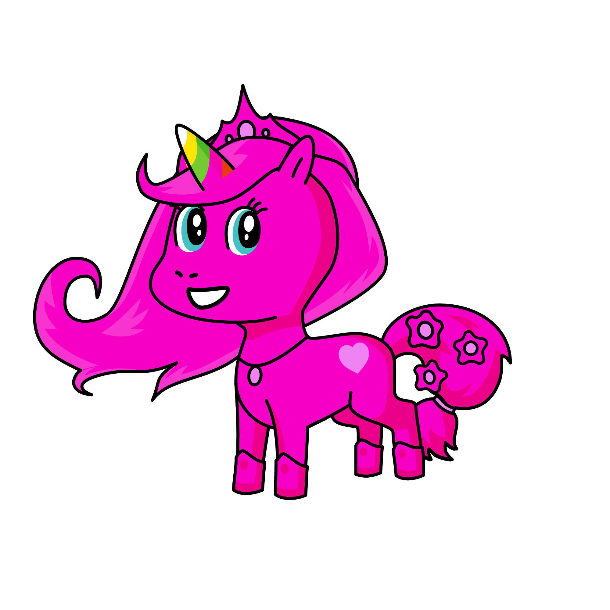 princess, the unicorn