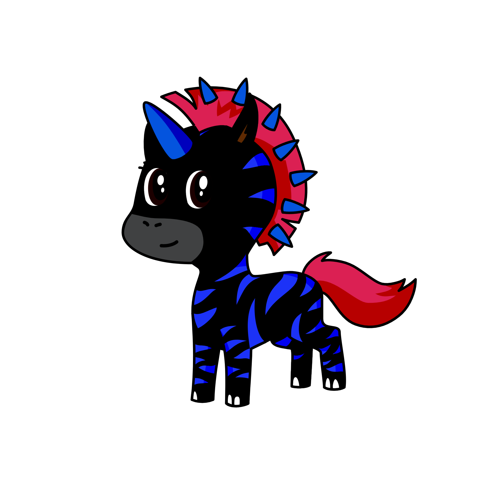Laser, the unicorn