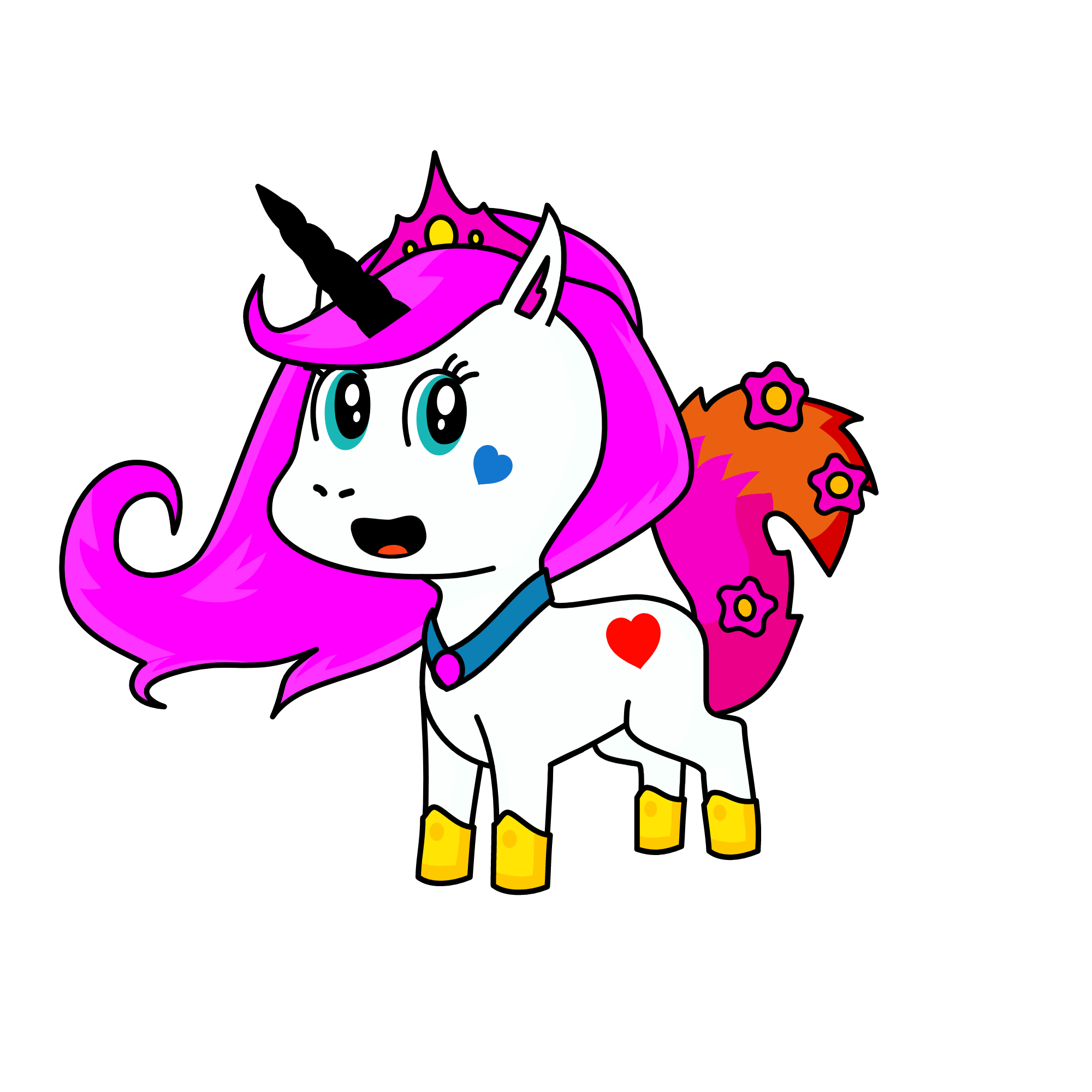 Celestia, the unicorn