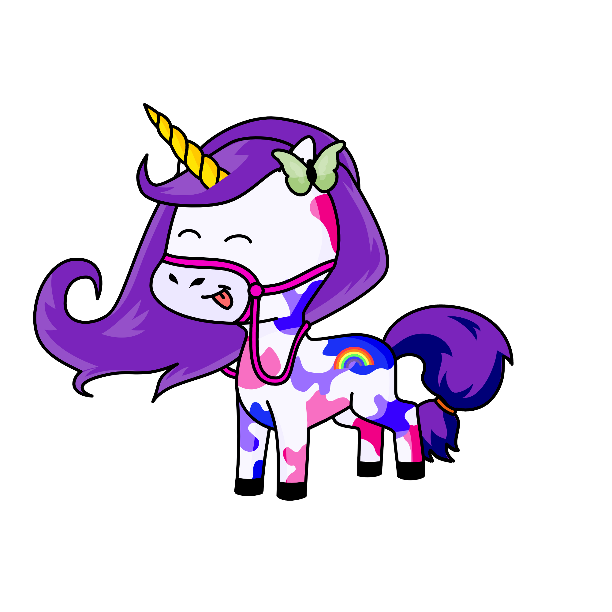 RAINBOW, the unicorn