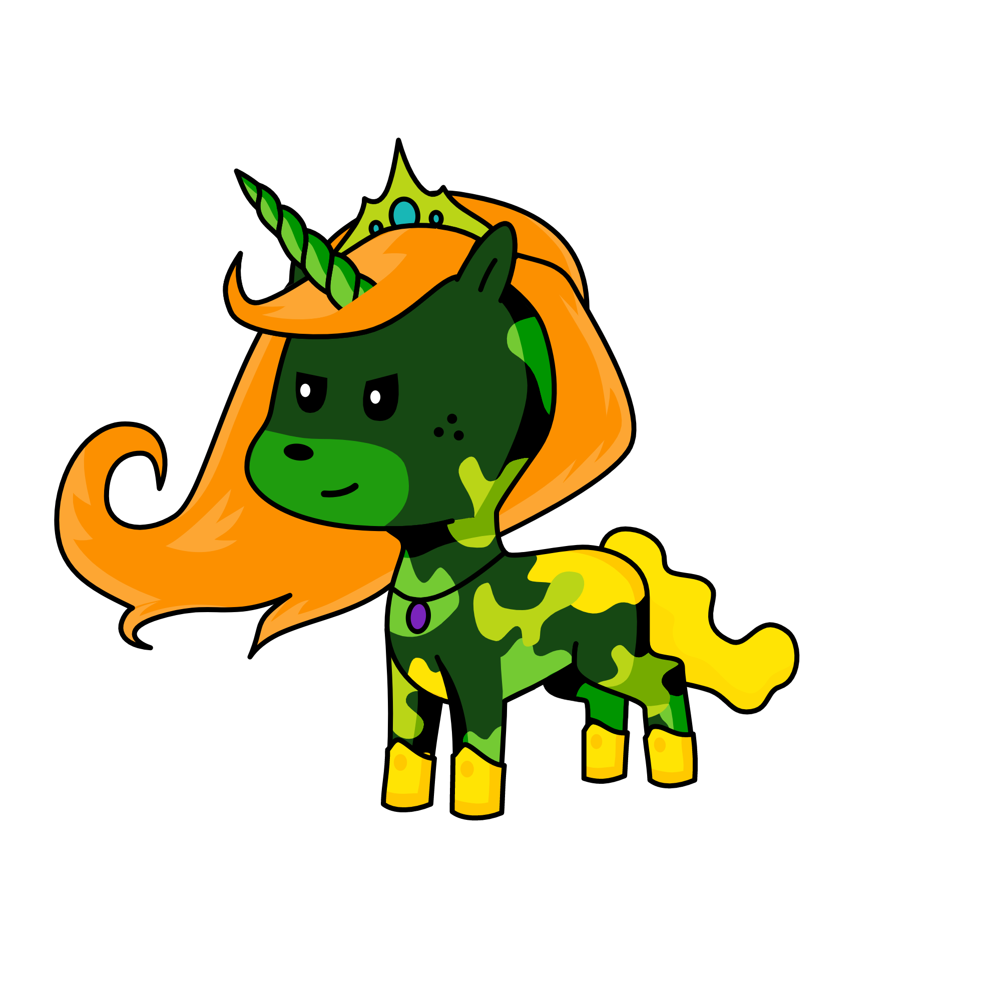Princess Bella, the unicorn