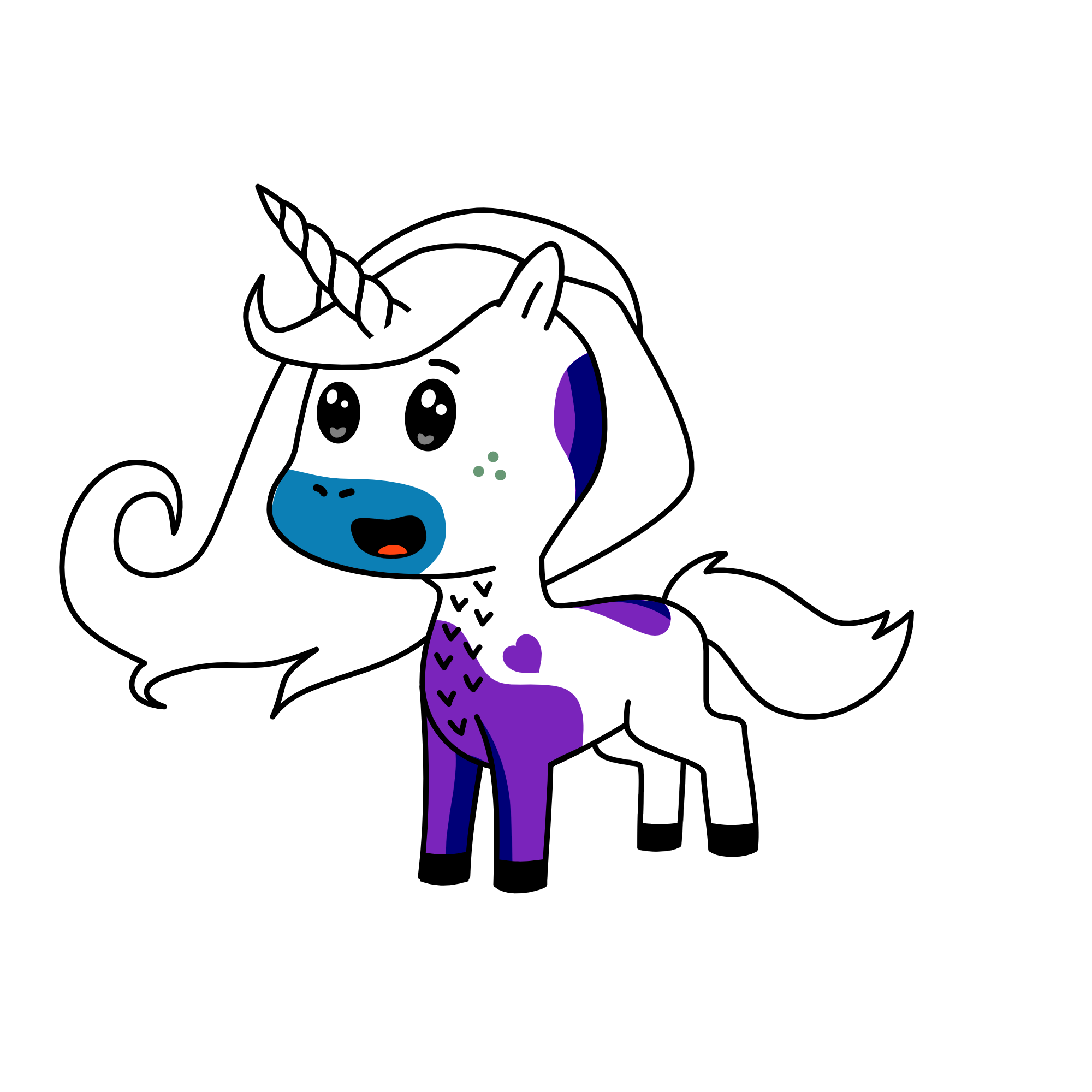 sparkle, the unicorn