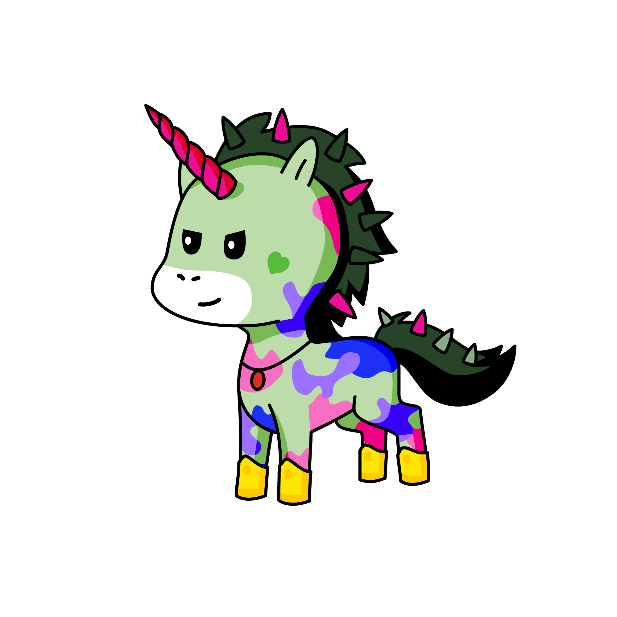 Princess Zoe, the unicorn