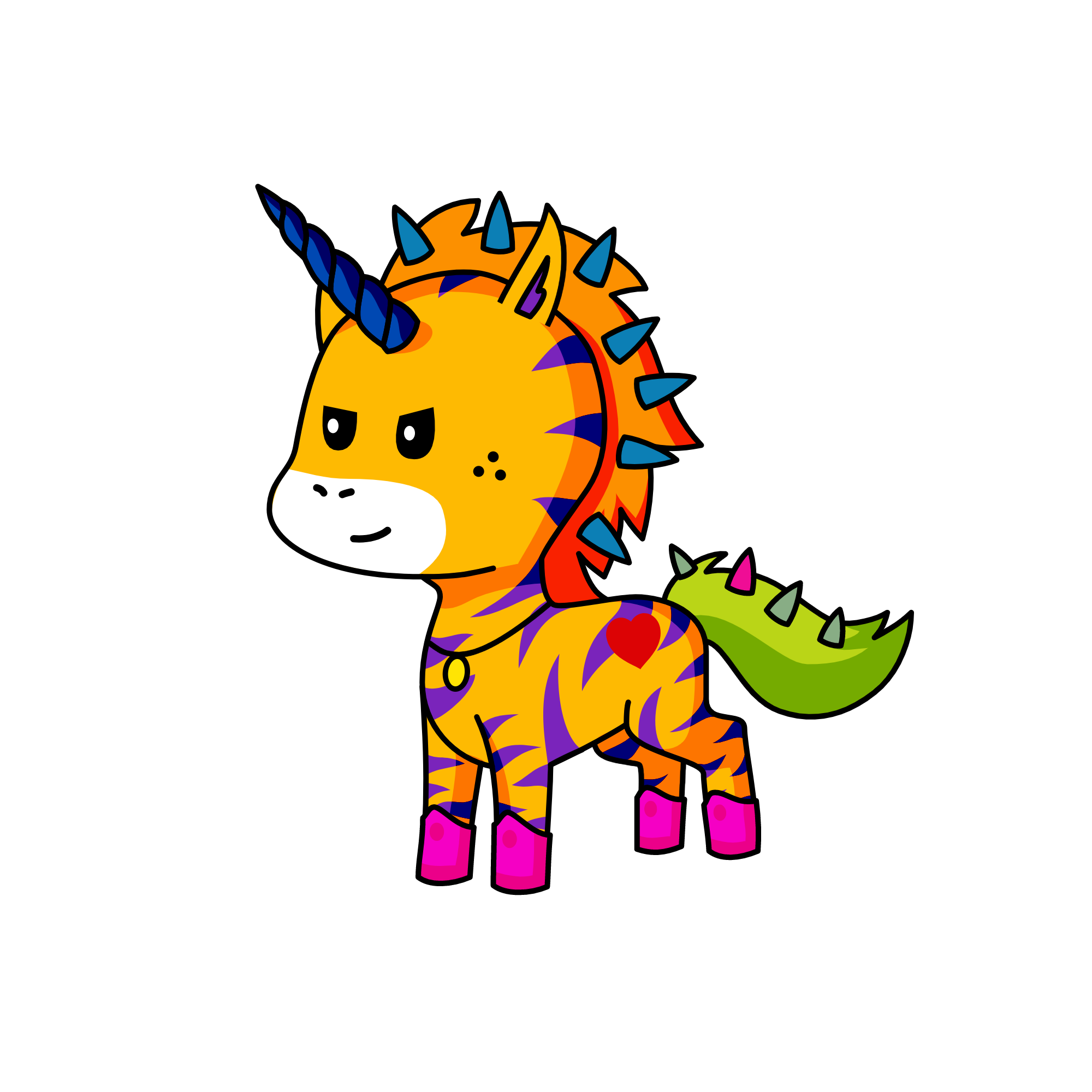 Princess Sasha , the unicorn
