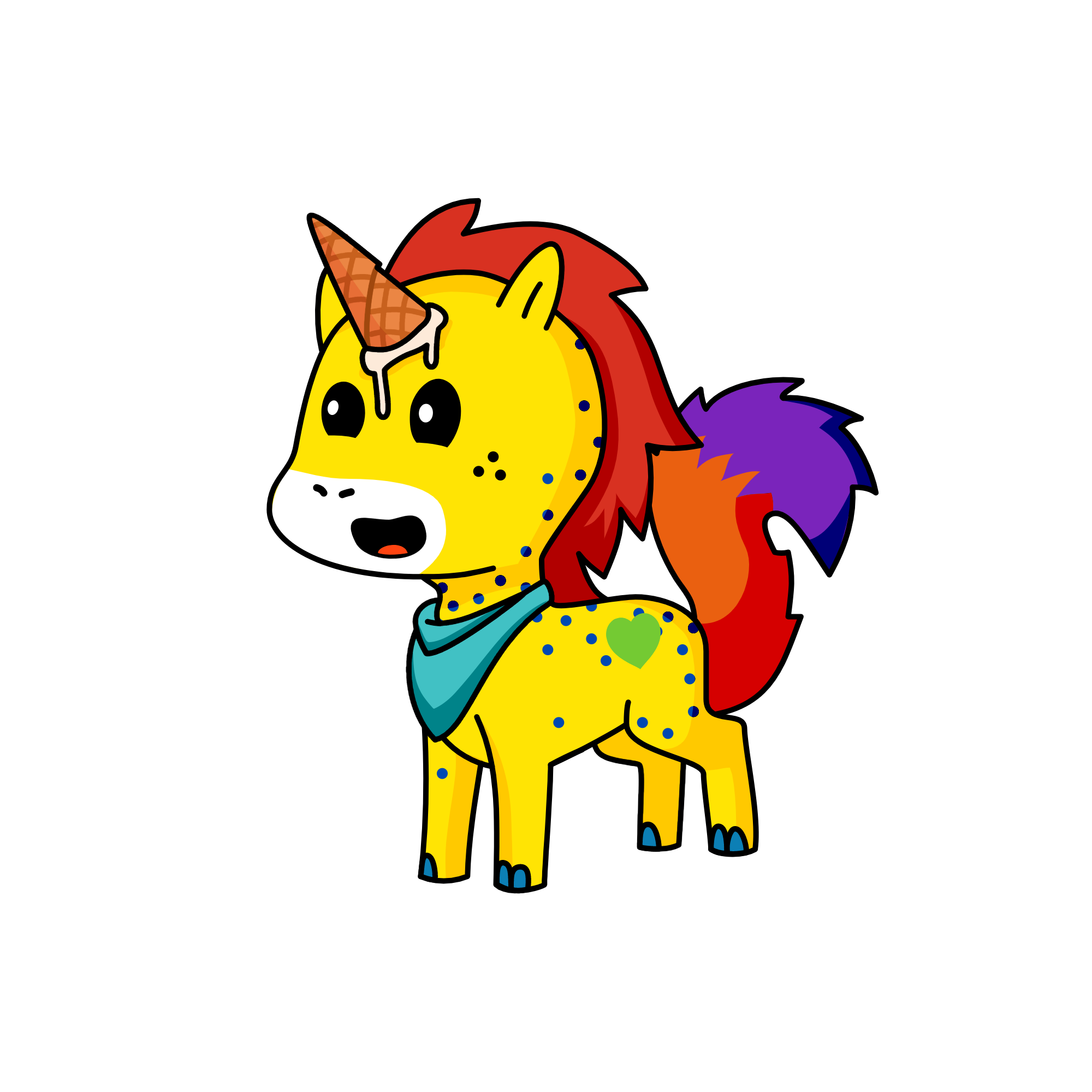 corn, the unicorn