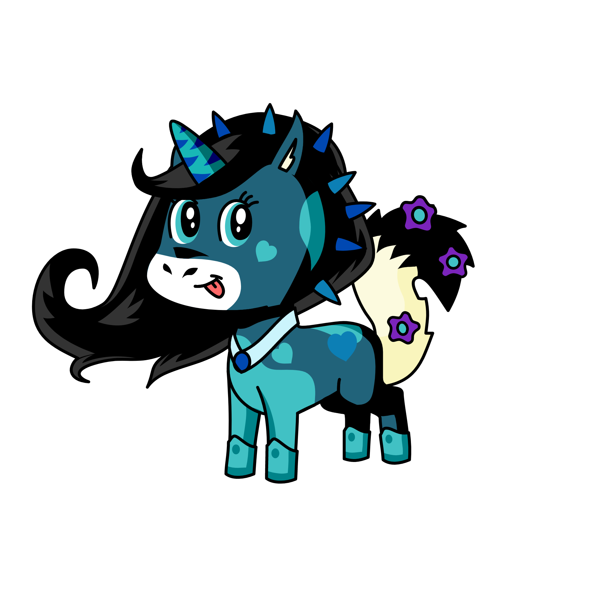 night, the unicorn