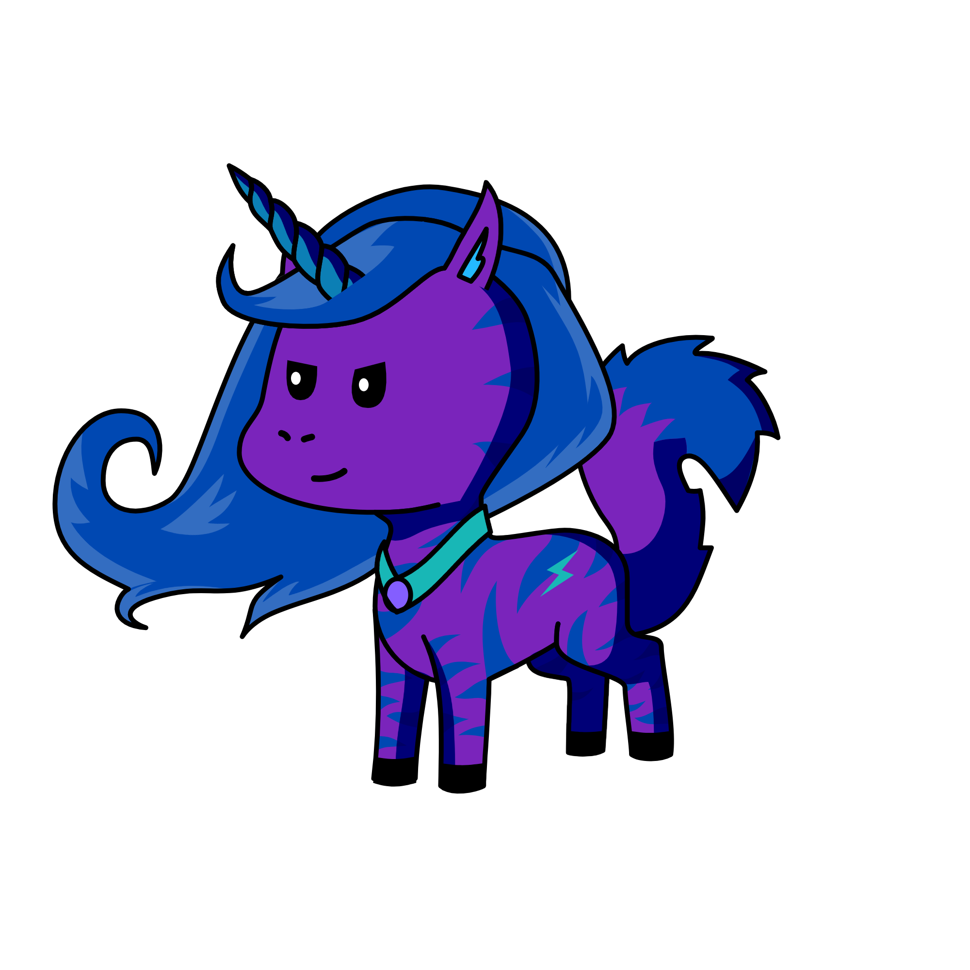 moon, the unicorn