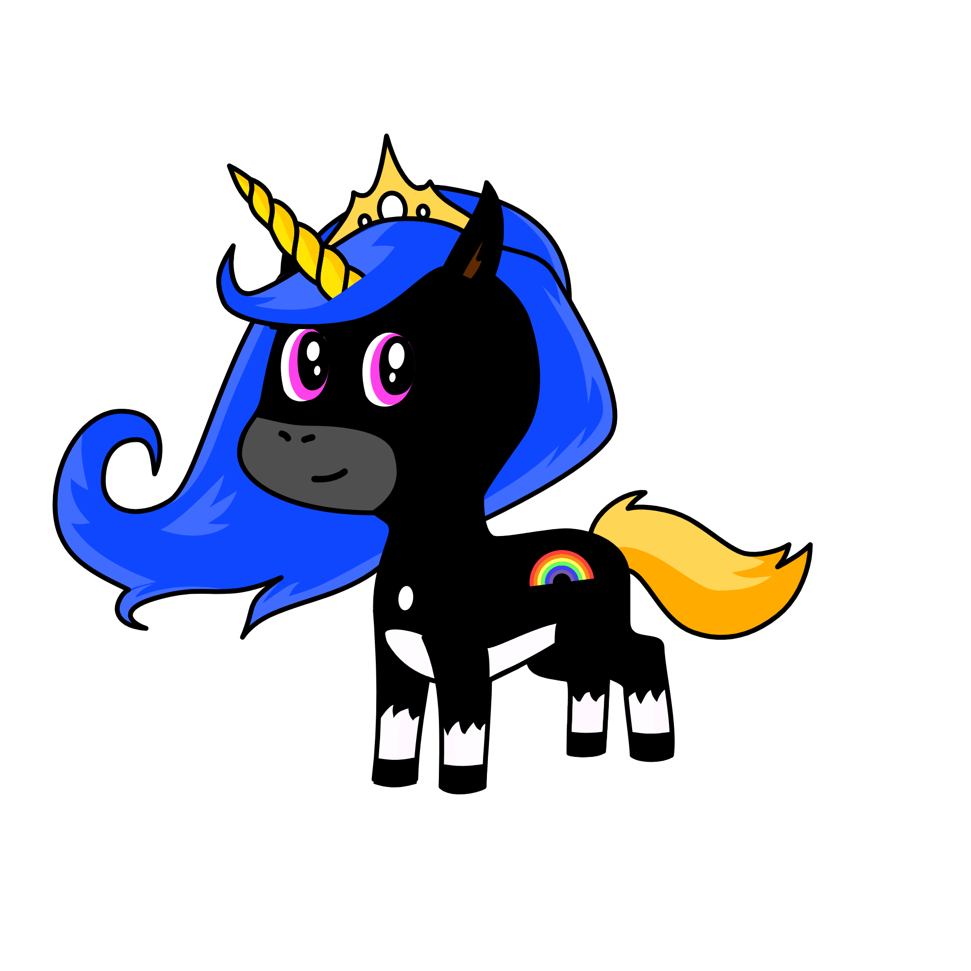luna, the unicorn