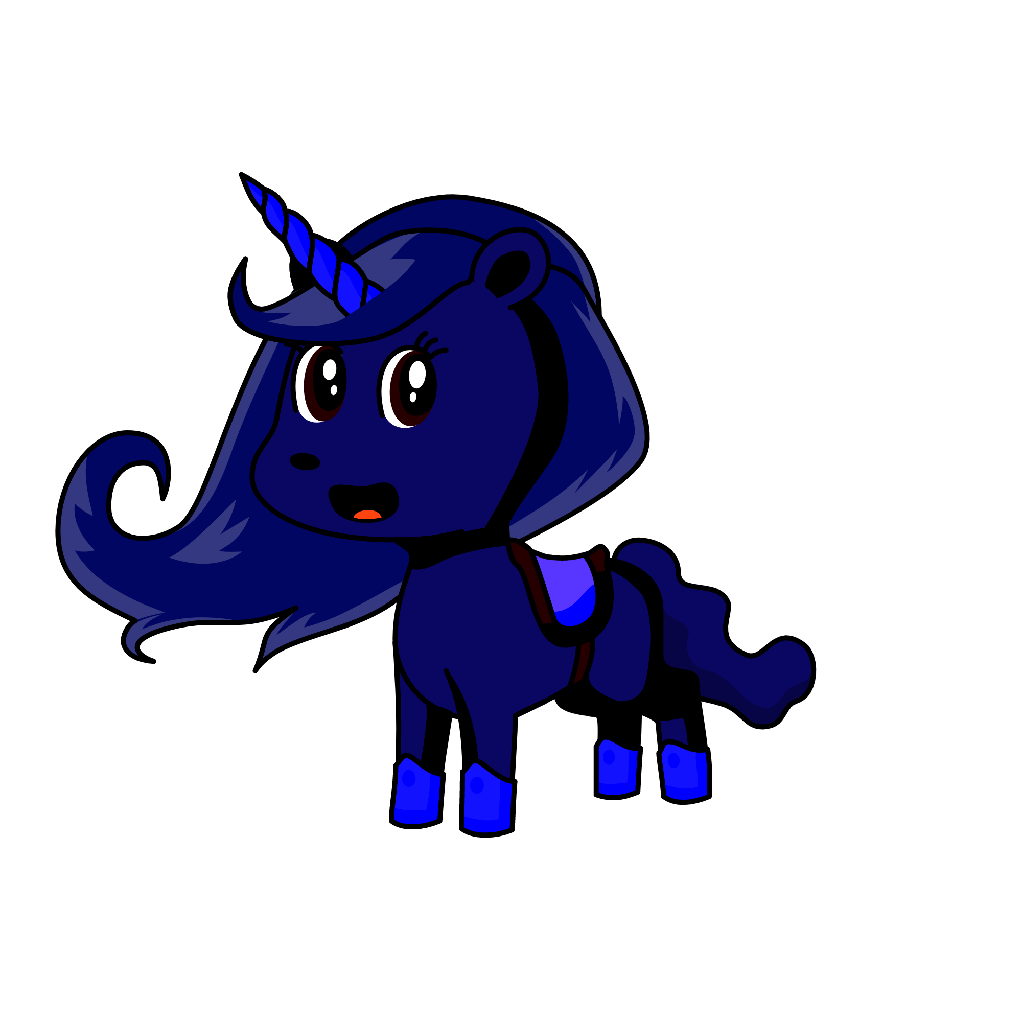 Luna, the unicorn