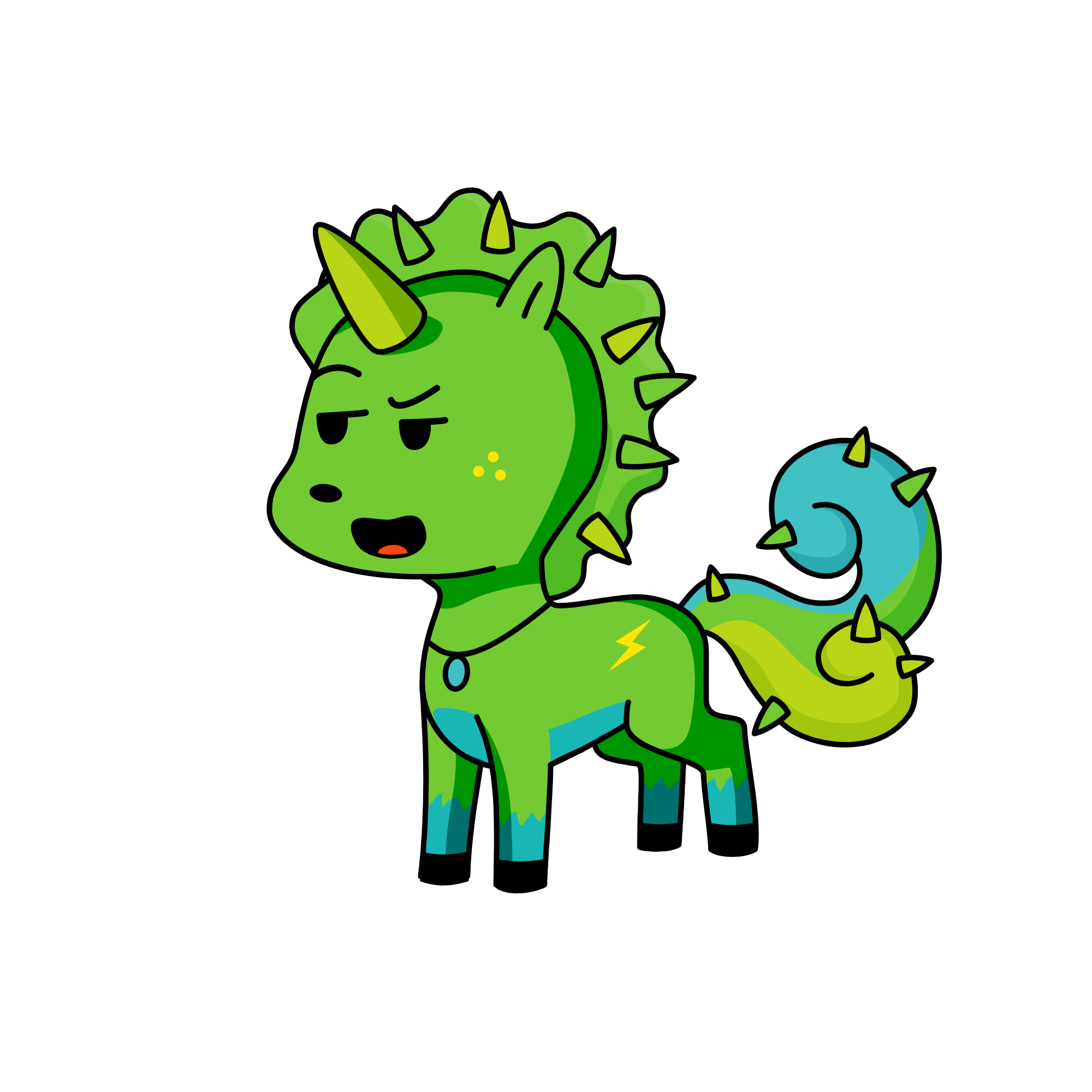 a, the unicorn