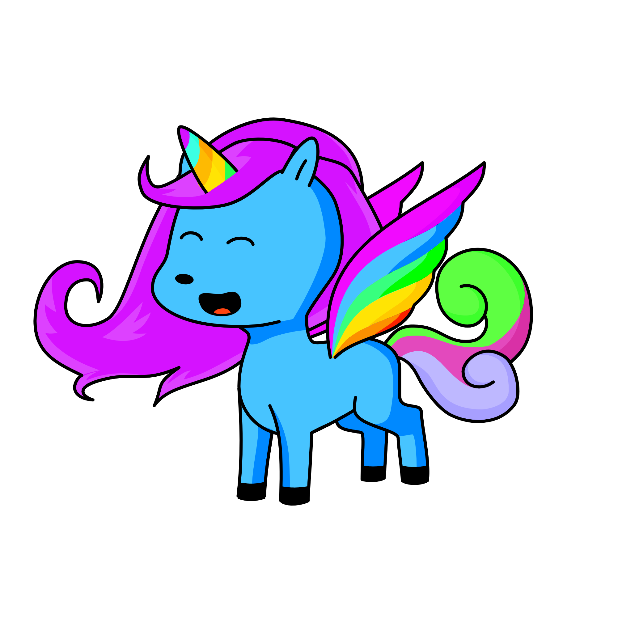 Reiboudall, the unicorn